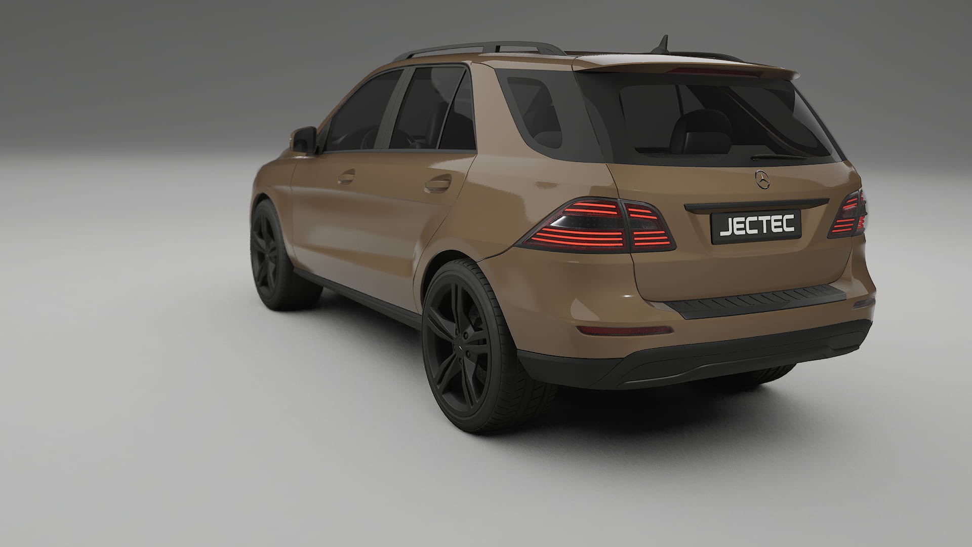 Mercedes M class W166 TPU Lackskyddsfilm | SAHARA Färgskiftande PPF – Komplett Förskuret Kit