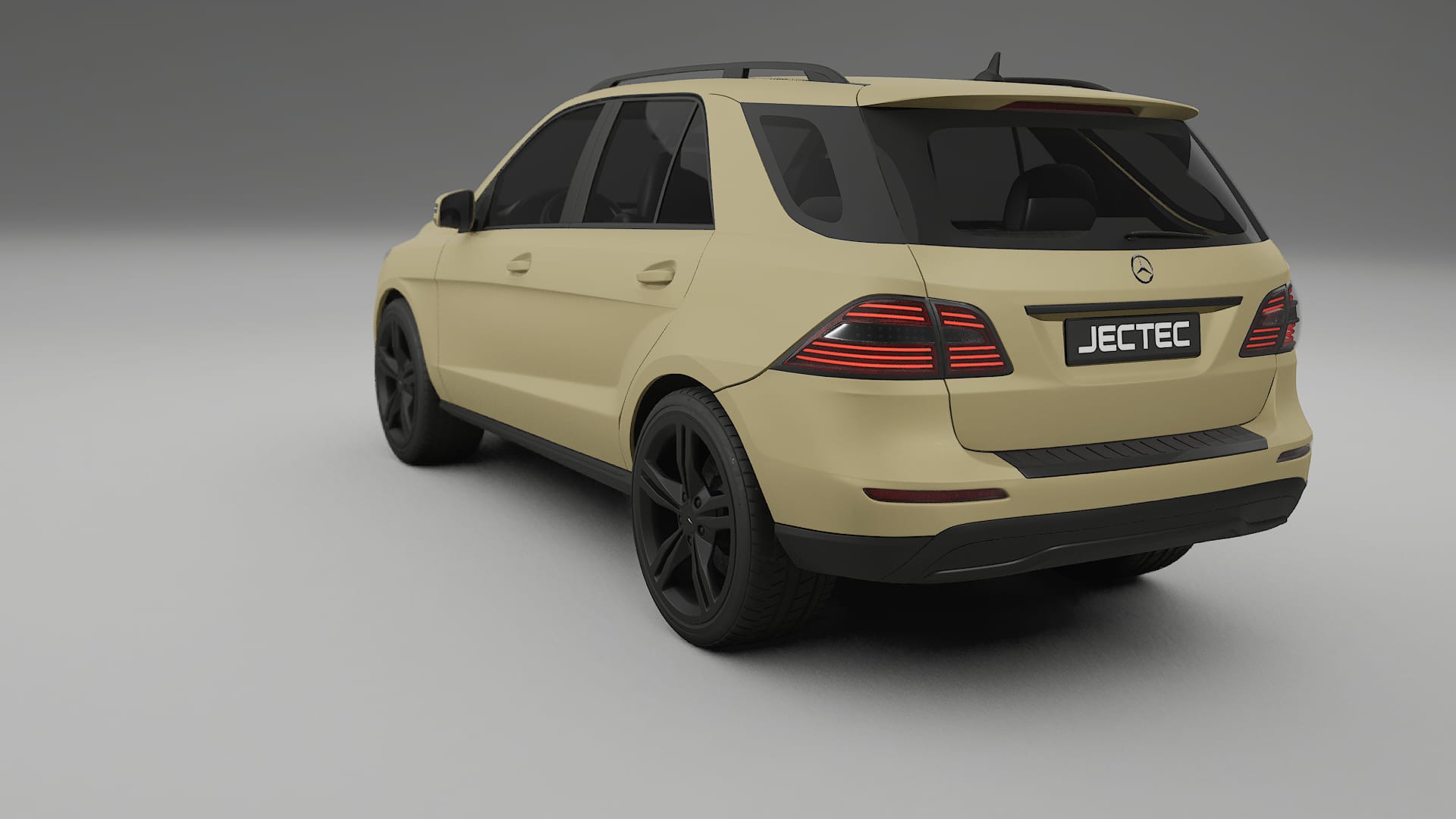 Mercedes M class W166 TPU Lackskyddsfilm | SAND Färgskiftande PPF – Komplett Förskuret Kit