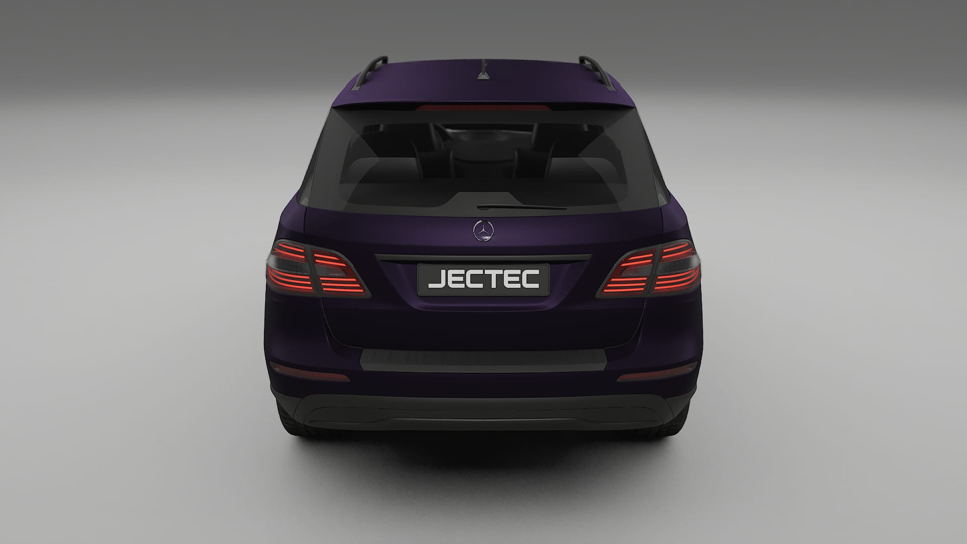 Mercedes M class W166 TPU Lackskyddsfilm | VIOLET Färgskiftande PPF – Komplett Förskuret Kit