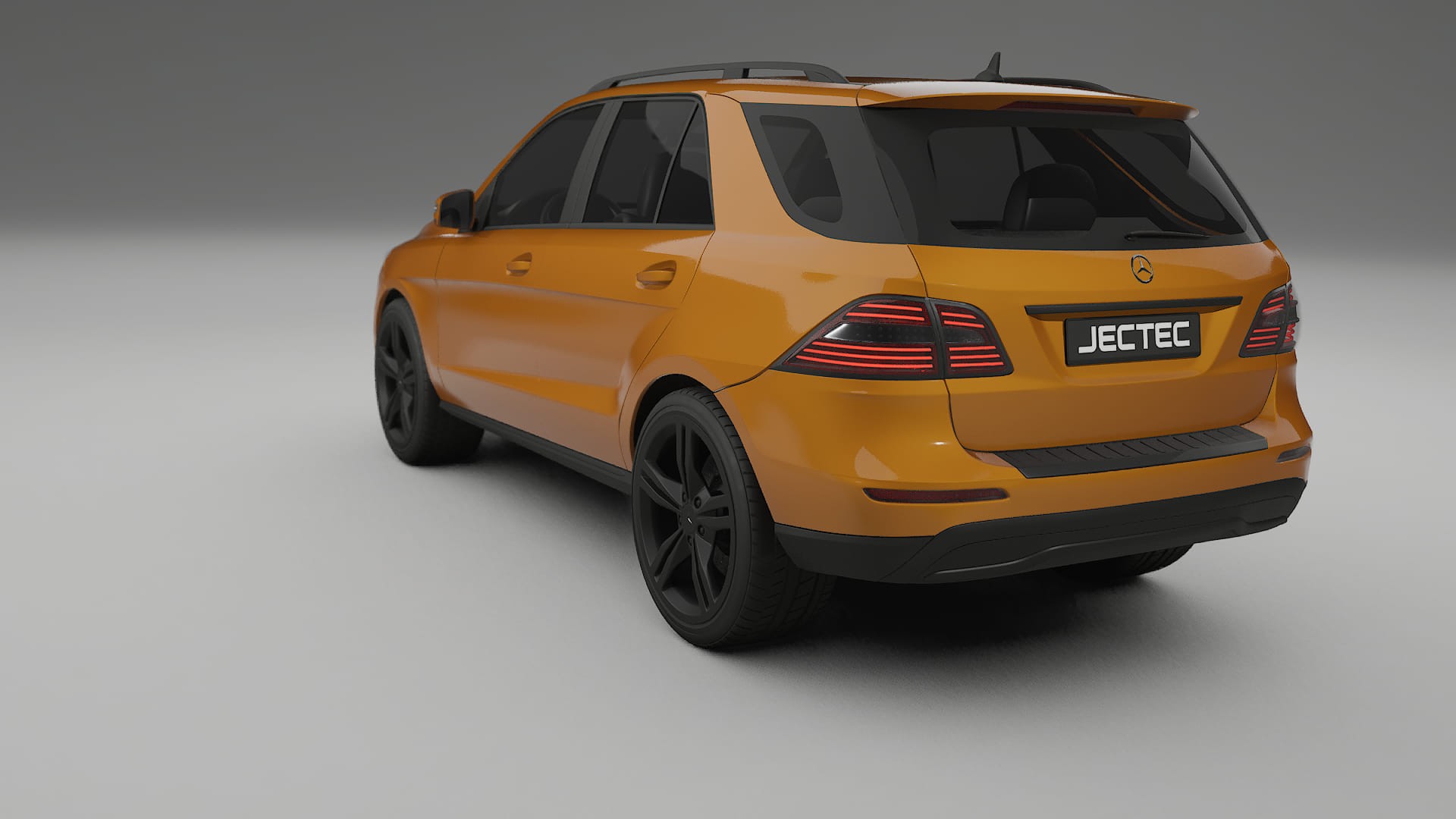 Mercedes M class W166 TPU Lackskyddsfilm | DAISY Färgskiftande PPF – Komplett Förskuret Kit