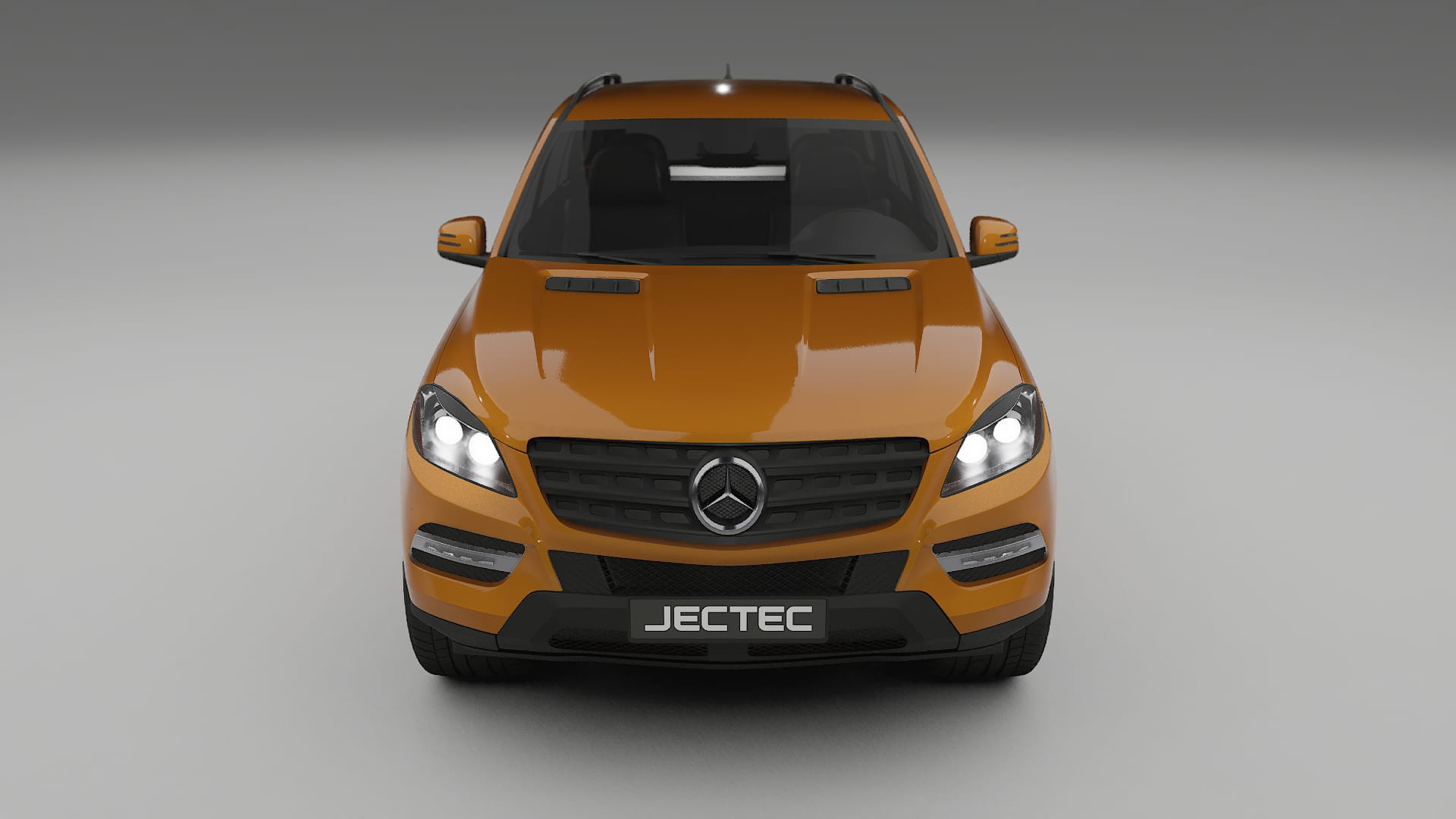 Mercedes M class W166 TPU Lackskyddsfilm | DAISY Färgskiftande PPF – Komplett Förskuret Kit