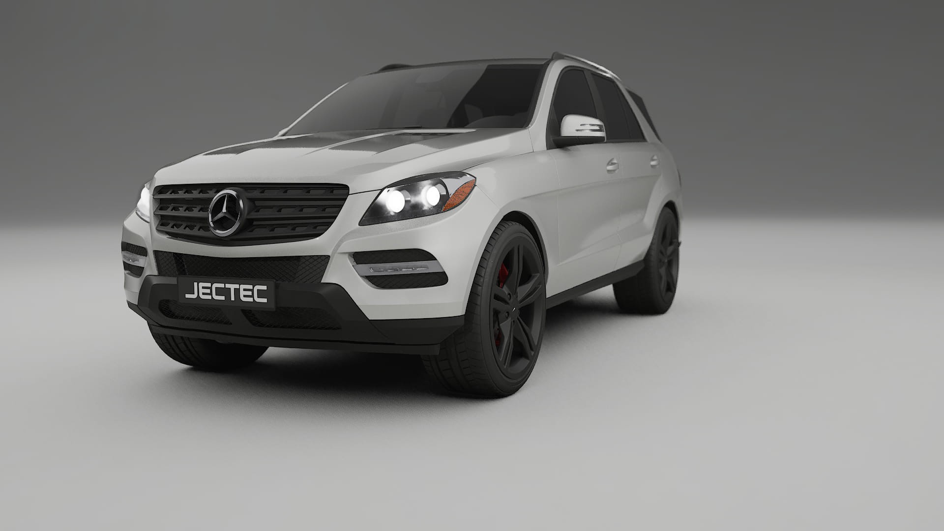 Mercedes M class W166 TPU Lackskyddsfilm | PEARL Färgskiftande PPF – Komplett Förskuret Kit