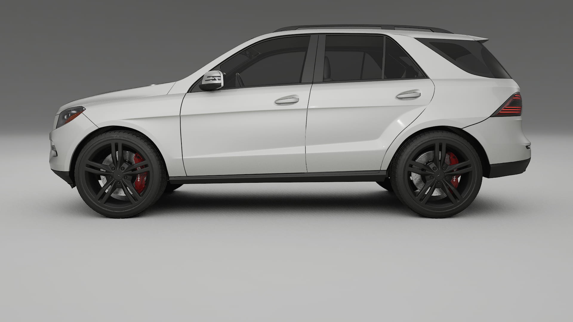 Mercedes M class W166 TPU Lackskyddsfilm | PEARL Färgskiftande PPF – Komplett Förskuret Kit