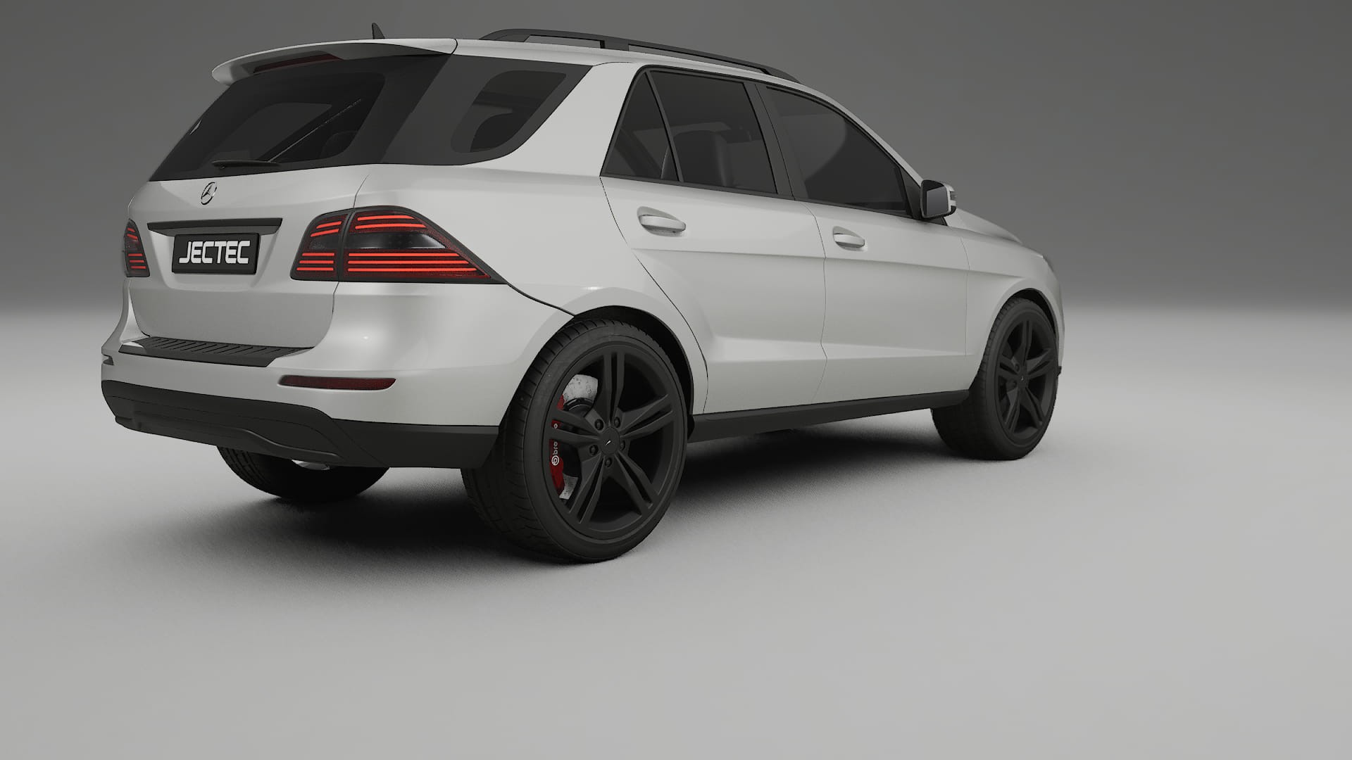 Mercedes M class W166 TPU Lackskyddsfilm | PEARL Färgskiftande PPF – Komplett Förskuret Kit