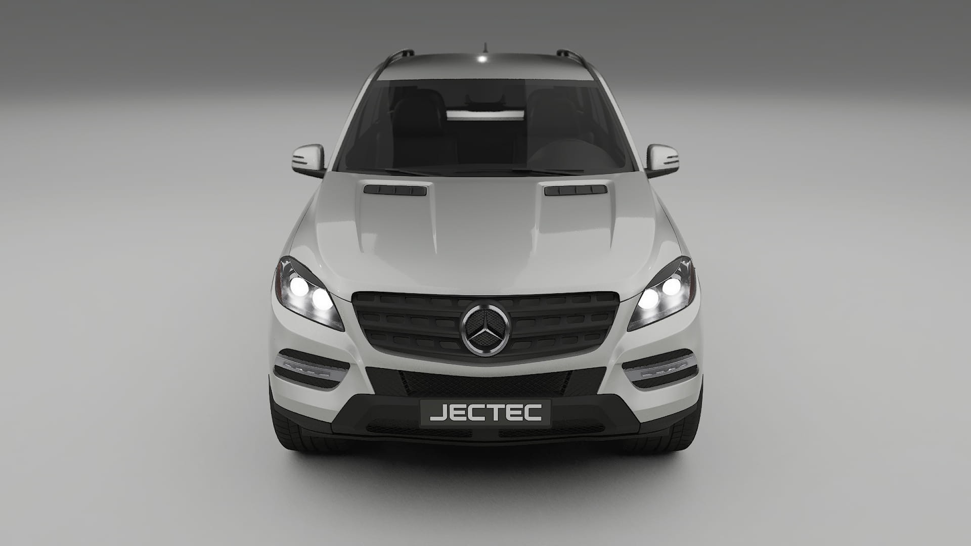 Mercedes M class W166 TPU Lackskyddsfilm | PEARL Färgskiftande PPF – Komplett Förskuret Kit