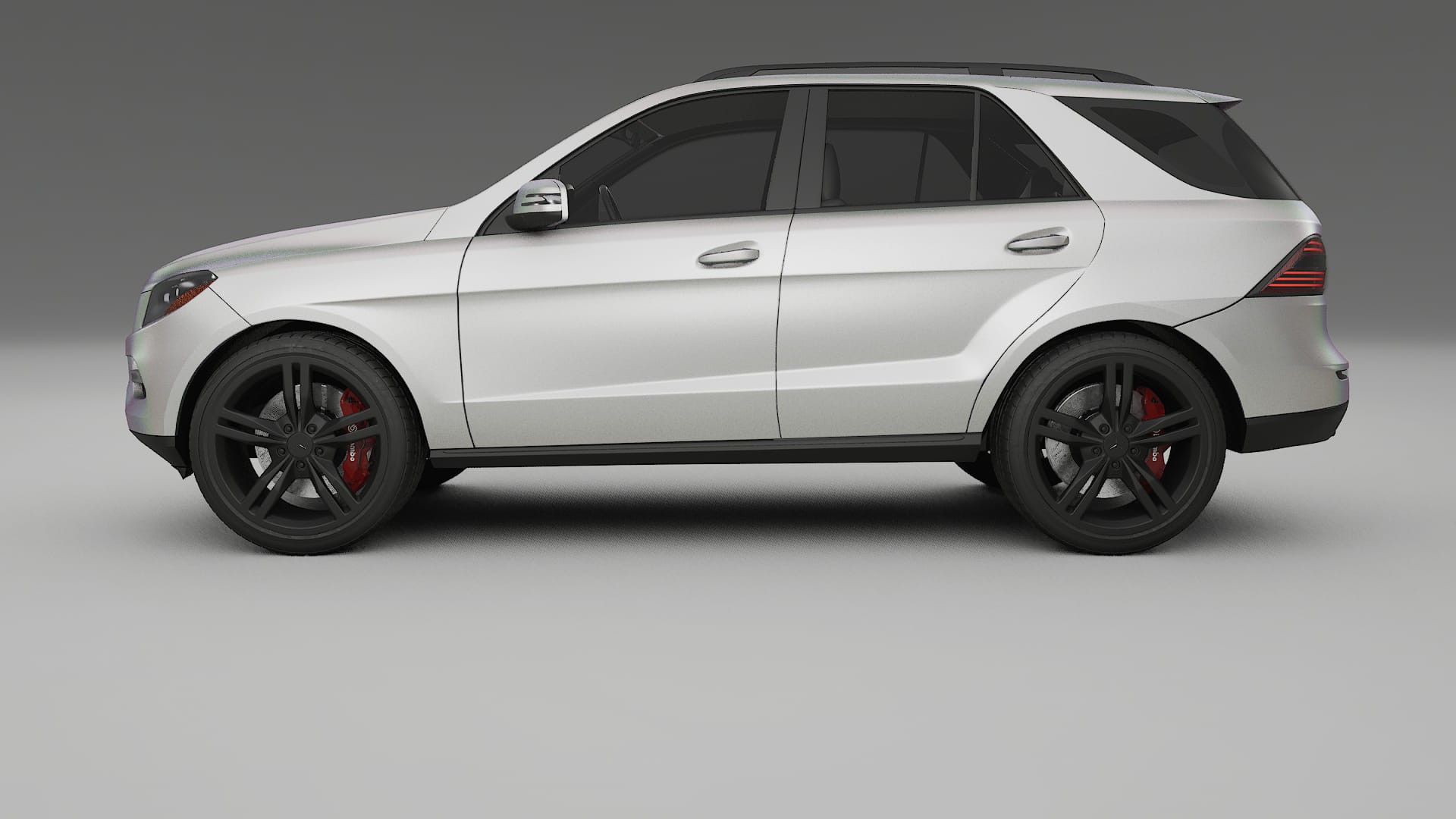 Mercedes M class W166 TPU Lackskyddsfilm | NEBULA Färgskiftande PPF – Komplett Förskuret Kit