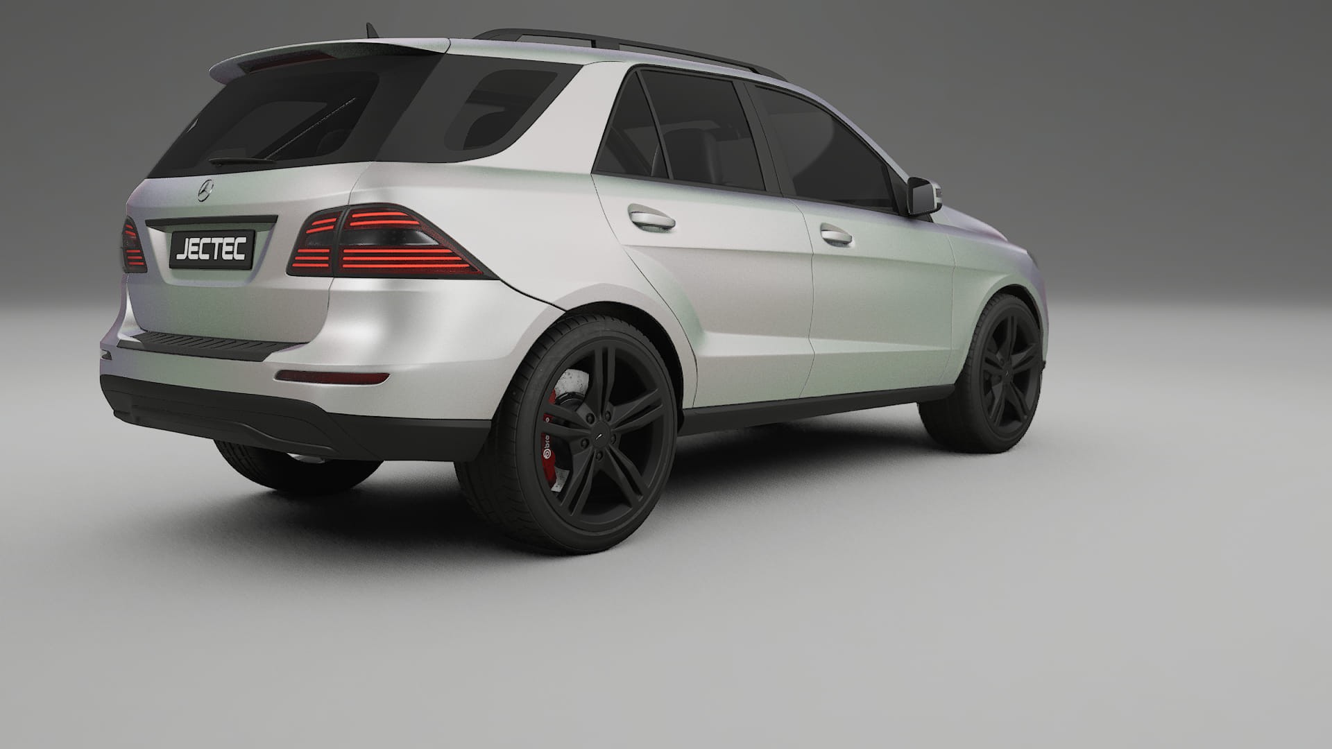 Mercedes M class W166 TPU Lackskyddsfilm | NEBULA Färgskiftande PPF – Komplett Förskuret Kit