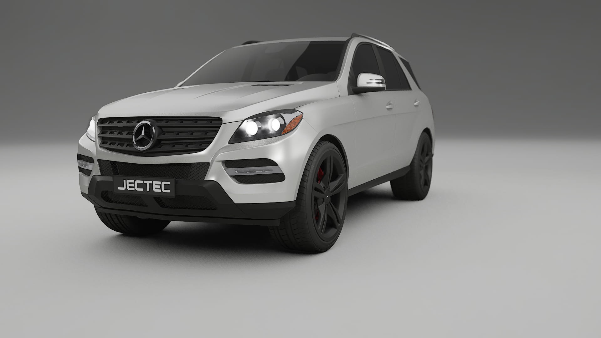 Mercedes M class W166 TPU Lackskyddsfilm | OPAL Färgskiftande PPF – Komplett Förskuret Kit