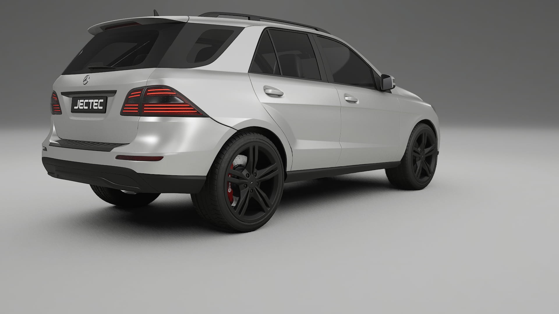 Mercedes M class W166 TPU Lackskyddsfilm | OPAL Färgskiftande PPF – Komplett Förskuret Kit