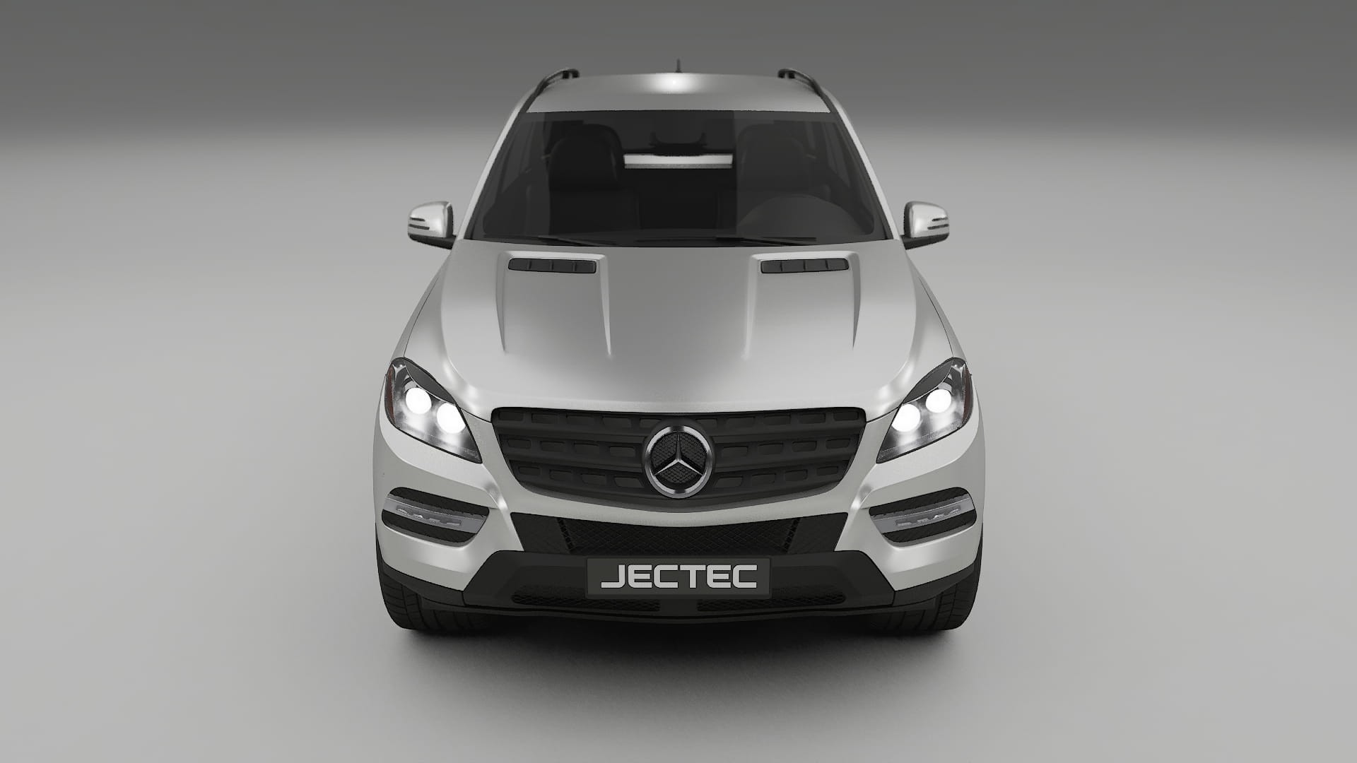 Mercedes M class W166 TPU Lackskyddsfilm | OPAL Färgskiftande PPF – Komplett Förskuret Kit