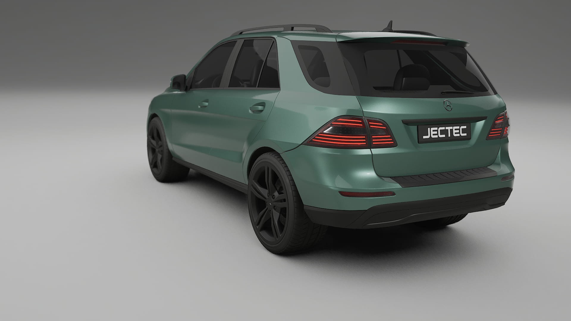 Mercedes M class W166 TPU Lackskyddsfilm | EVERGREEN Färgskiftande PPF – Komplett Förskuret Kit