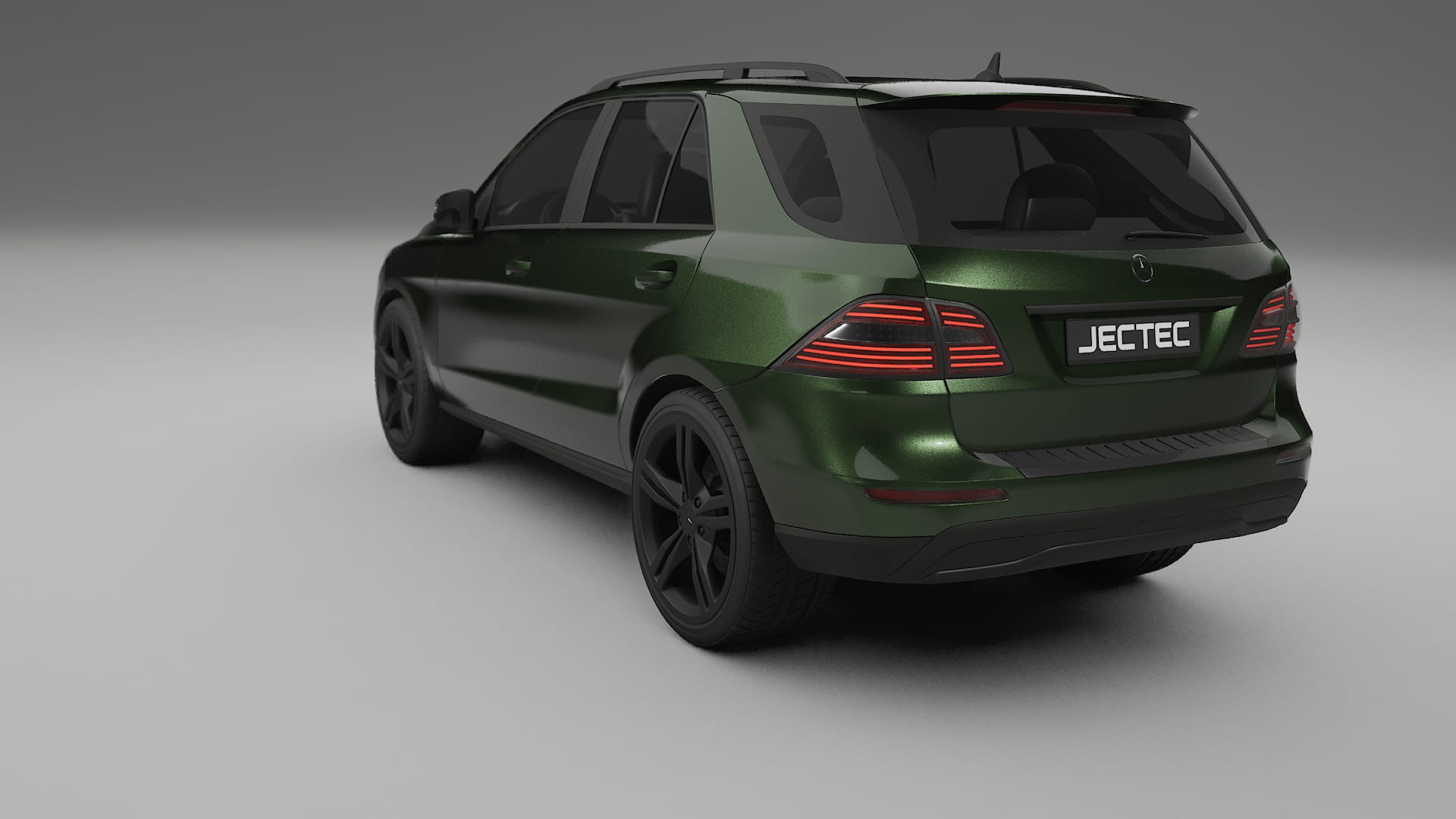 Mercedes M class W166 TPU Lackskyddsfilm | LAGOON Färgskiftande PPF – Komplett Förskuret Kit