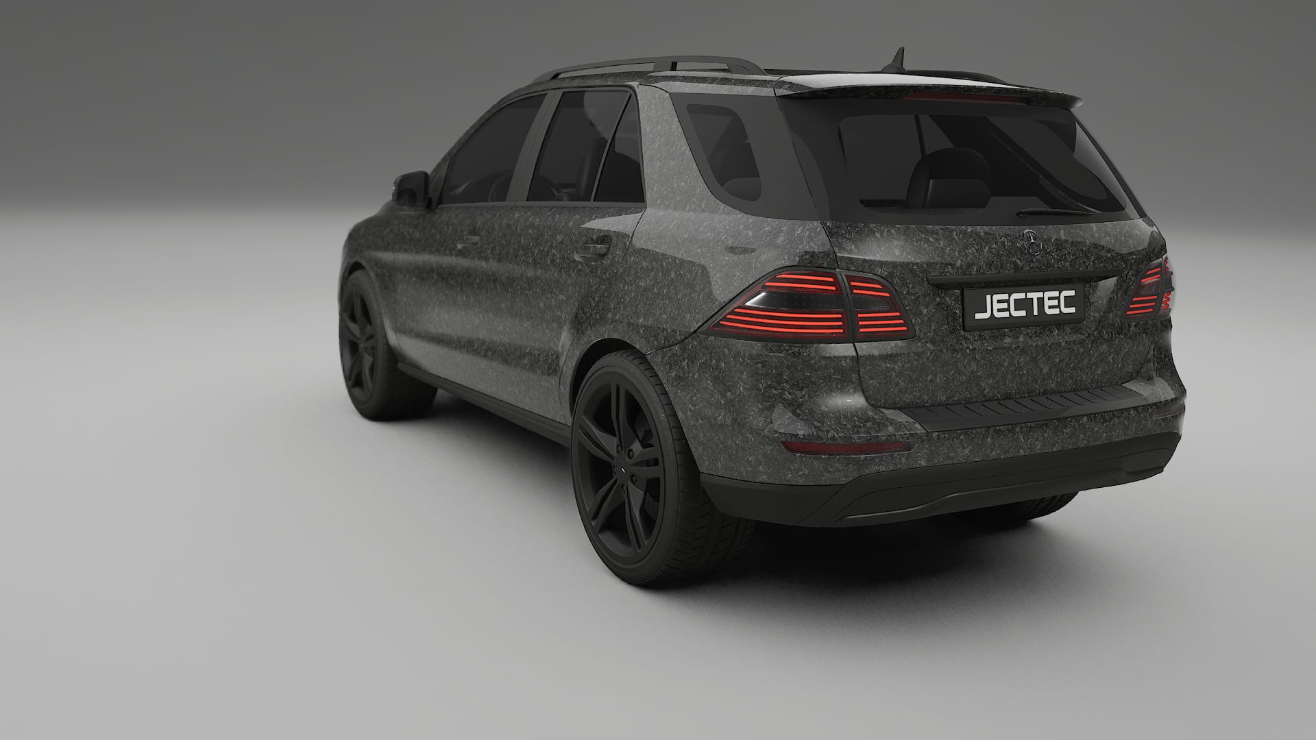 Mercedes M class W166 TPU Lackskyddsfilm | FORGED S Färgskiftande PPF – Komplett Förskuret Kit