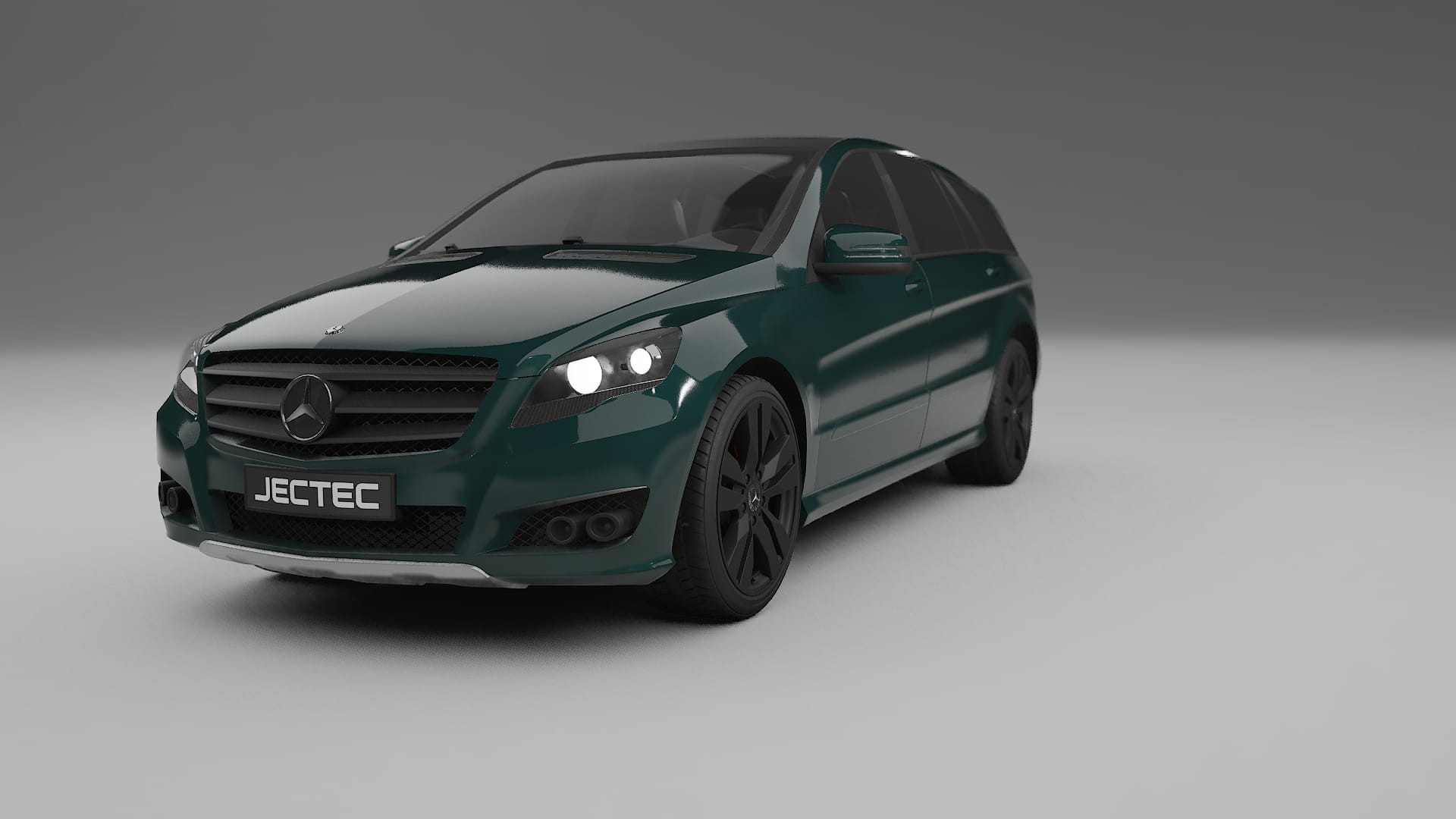 Mercedes R class W251 facelift LCI TPU Lackskyddsfilm | INFERNO Färgskiftande PPF – Komplett Förskuret Kit