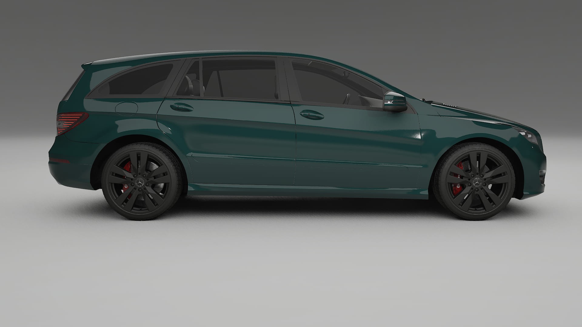 Mercedes R class W251 facelift LCI TPU Lackskyddsfilm | INFERNO Färgskiftande PPF – Komplett Förskuret Kit