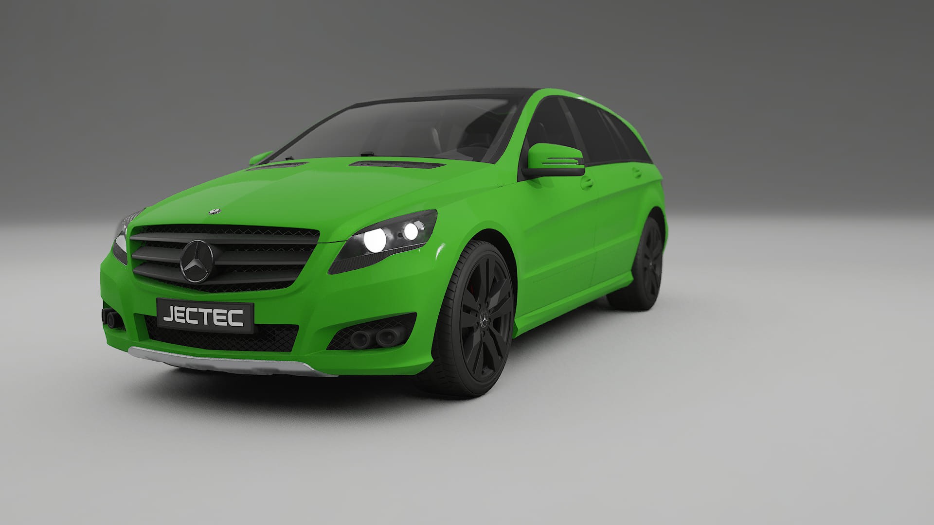 Mercedes R class W251 facelift LCI TPU Lackskyddsfilm | VENOM Färgskiftande PPF – Komplett Förskuret Kit