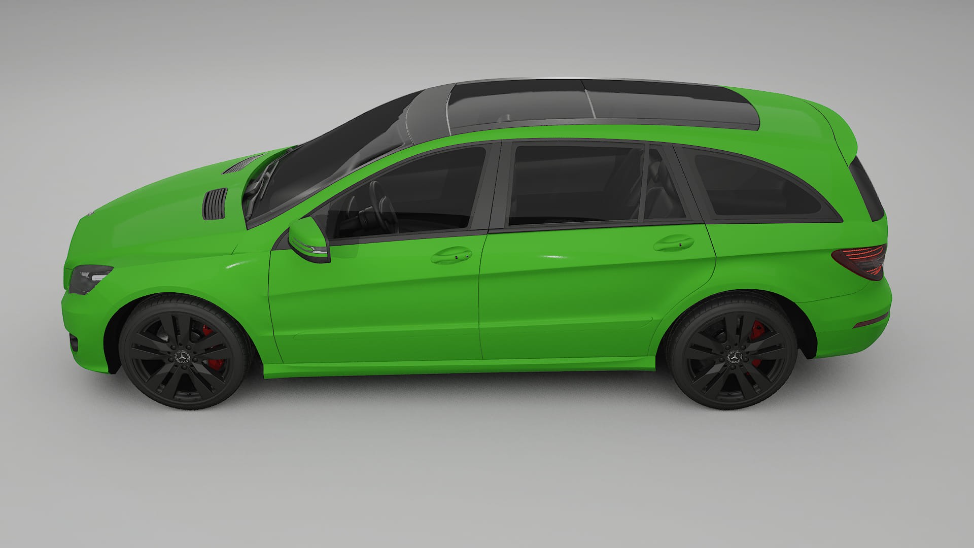 Mercedes R class W251 facelift LCI TPU Lackskyddsfilm | VENOM Färgskiftande PPF – Komplett Förskuret Kit