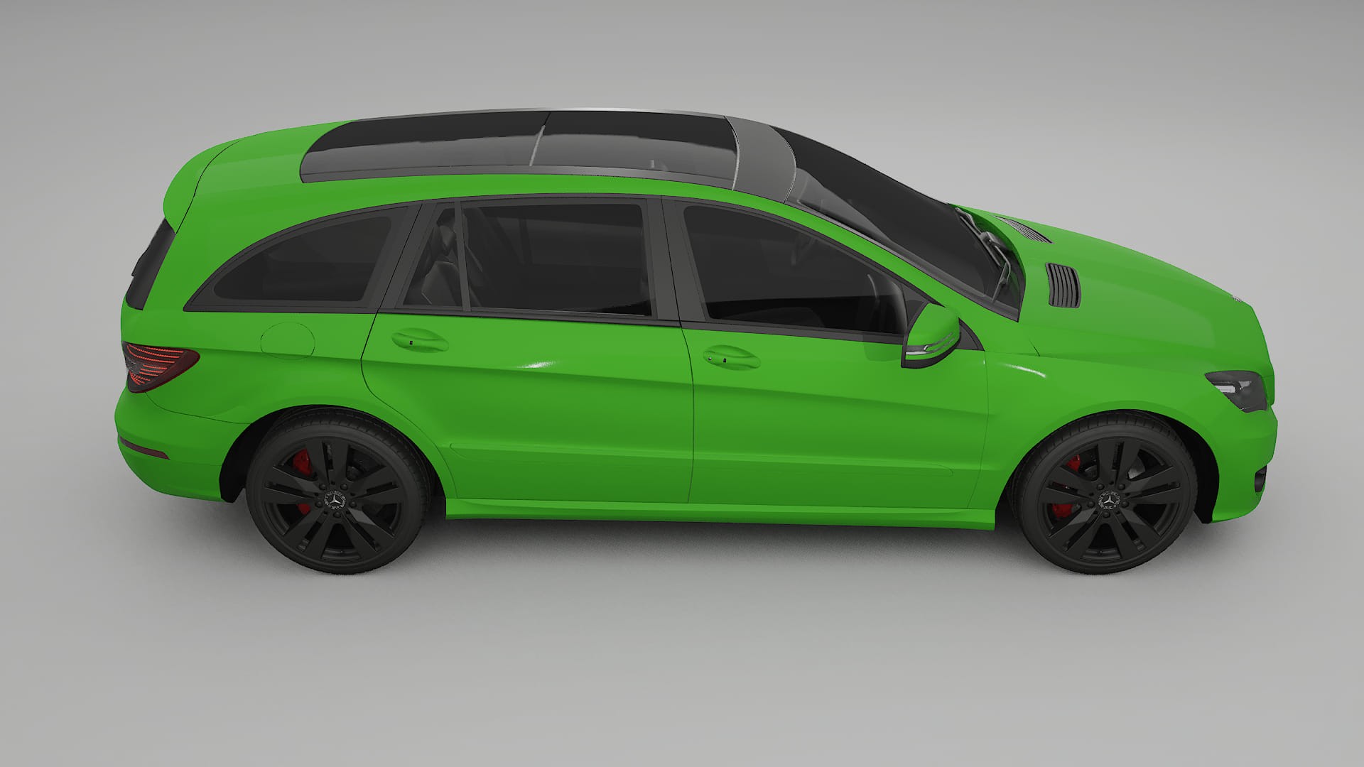 Mercedes R class W251 facelift LCI TPU Lackskyddsfilm | VENOM Färgskiftande PPF – Komplett Förskuret Kit