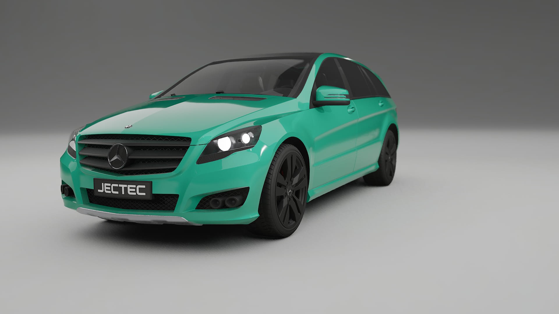 Mercedes R class W251 facelift LCI TPU Lackskyddsfilm | JEWEL Färgskiftande PPF – Komplett Förskuret Kit