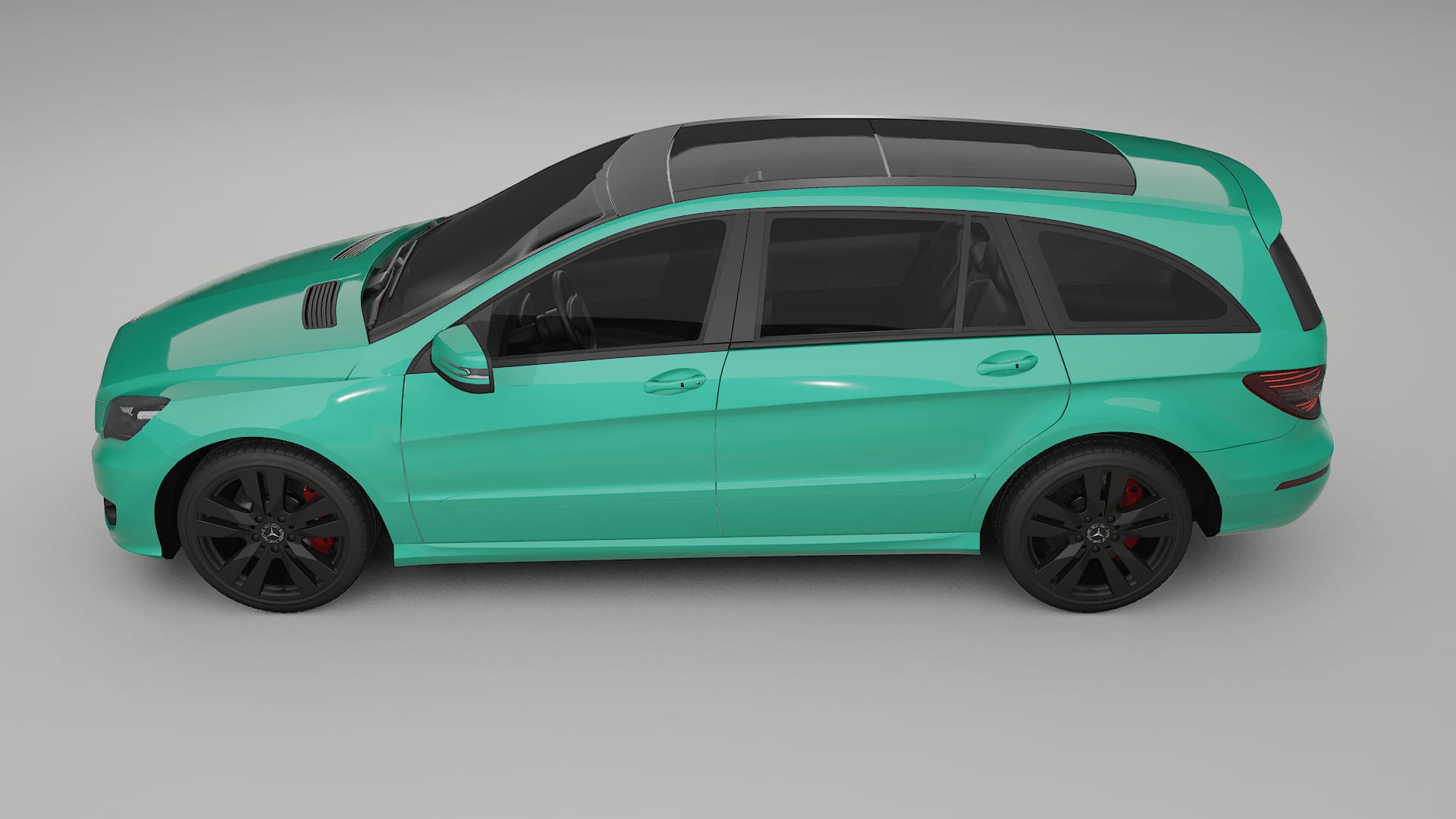 Mercedes R class W251 facelift LCI TPU Lackskyddsfilm | JEWEL Färgskiftande PPF – Komplett Förskuret Kit