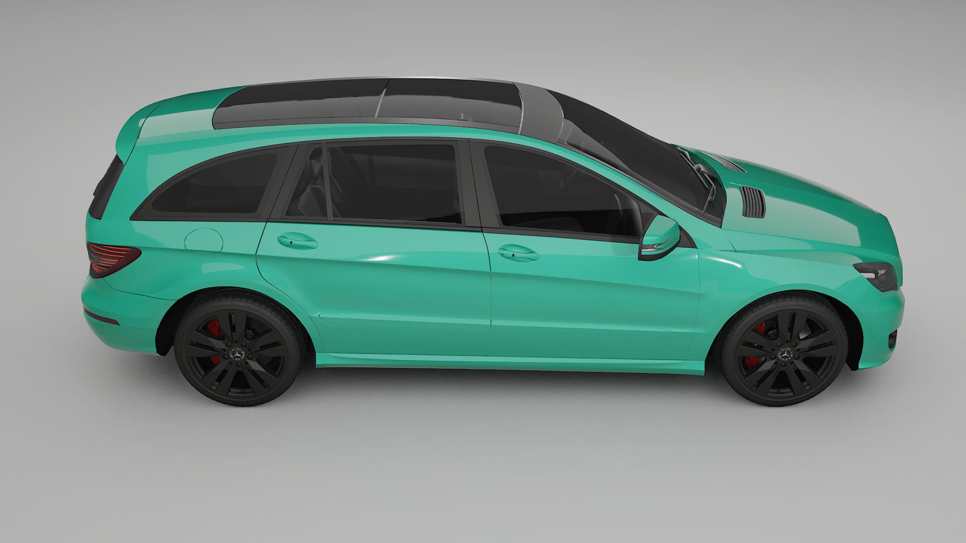 Mercedes R class W251 facelift LCI TPU Lackskyddsfilm | JEWEL Färgskiftande PPF – Komplett Förskuret Kit