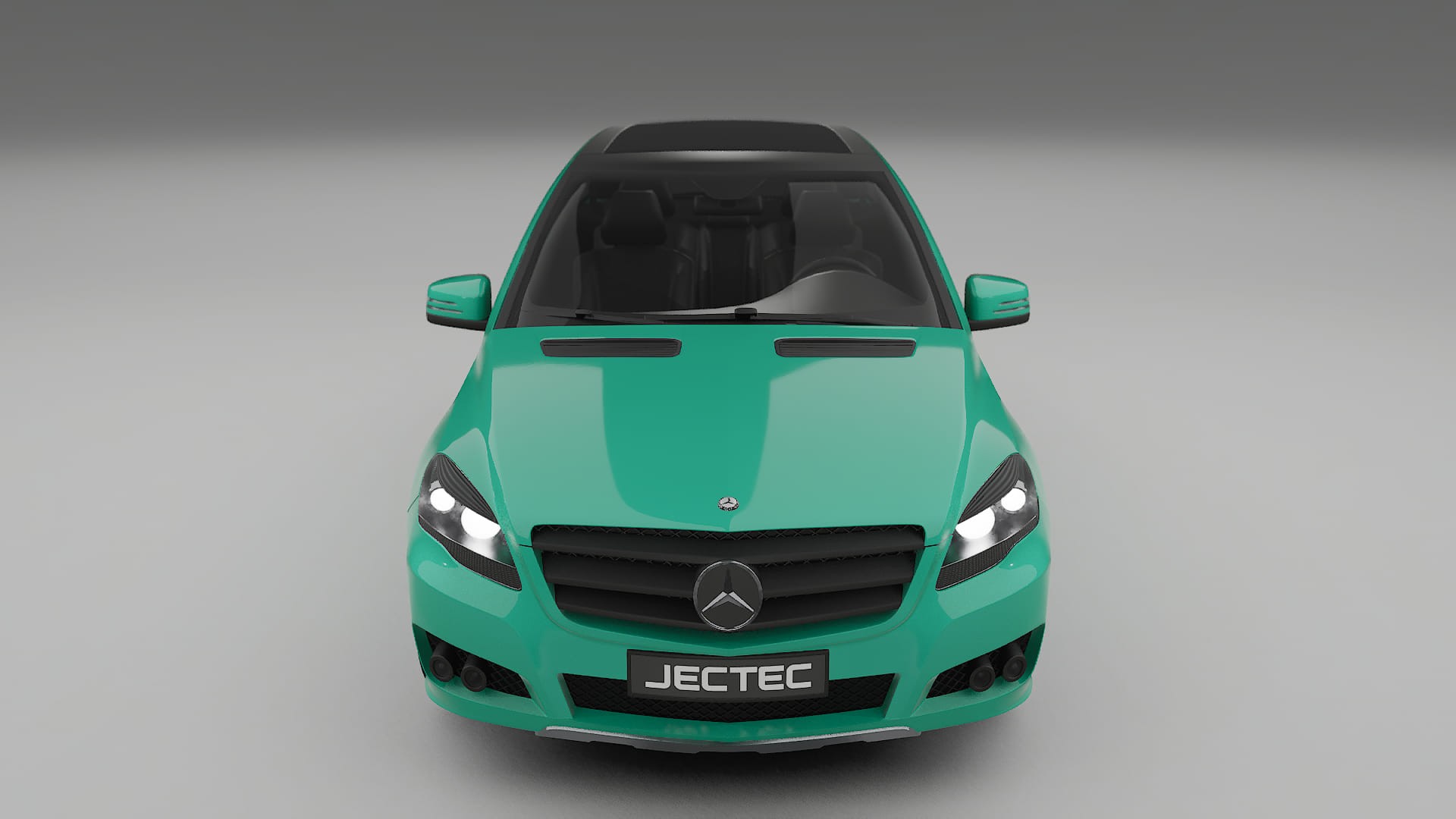 Mercedes R class W251 facelift LCI TPU Lackskyddsfilm | JEWEL Färgskiftande PPF – Komplett Förskuret Kit