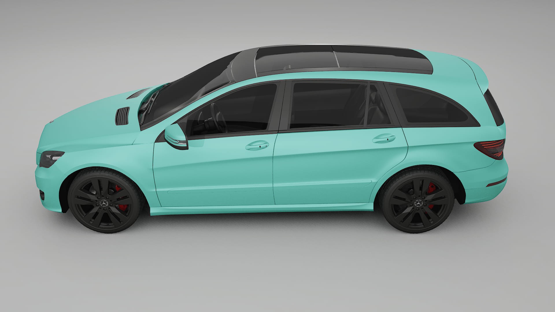 Mercedes R class W251 facelift LCI TPU Lackskyddsfilm | FROST Färgskiftande PPF – Komplett Förskuret Kit