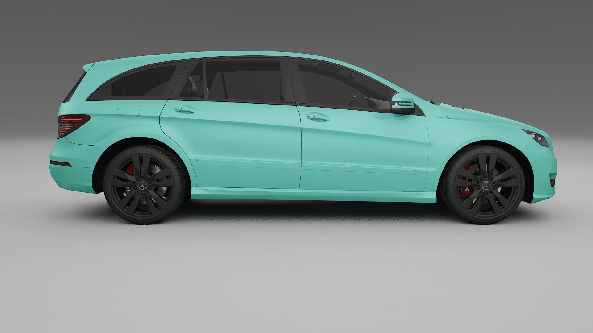 Mercedes R class W251 facelift LCI TPU Lackskyddsfilm | FROST Färgskiftande PPF – Komplett Förskuret Kit