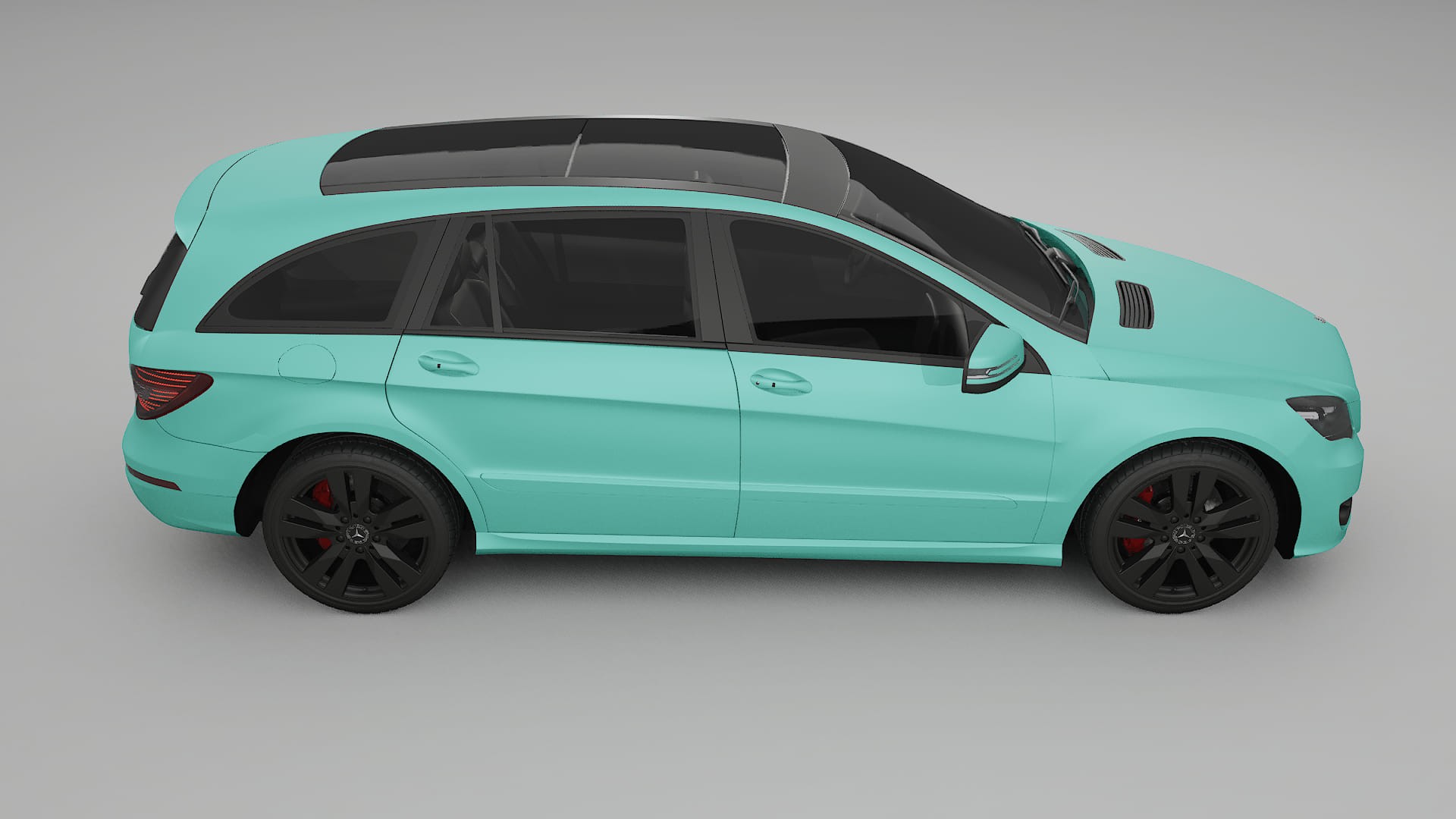 Mercedes R class W251 facelift LCI TPU Lackskyddsfilm | FROST Färgskiftande PPF – Komplett Förskuret Kit