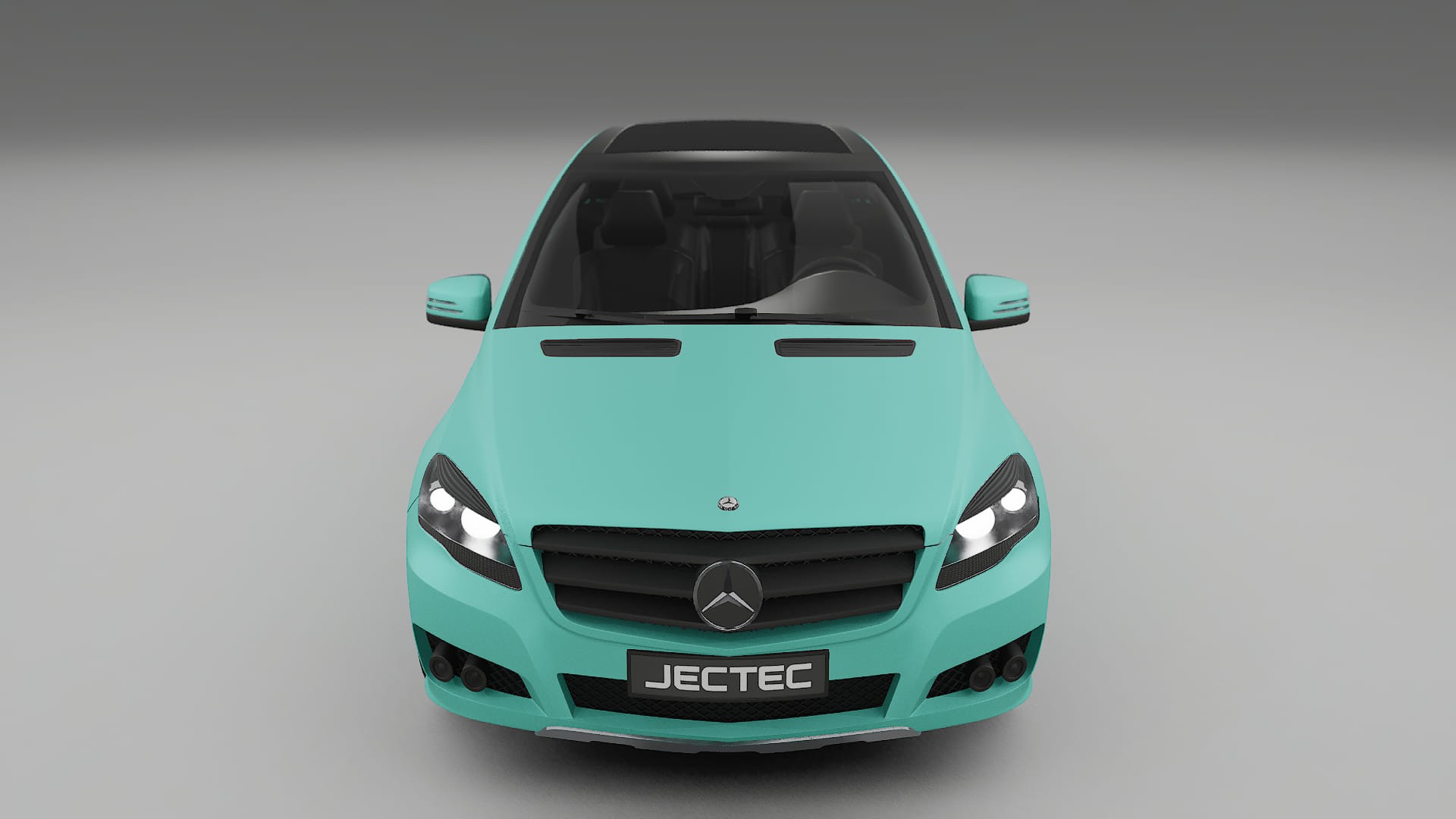 Mercedes R class W251 facelift LCI TPU Lackskyddsfilm | FROST Färgskiftande PPF – Komplett Förskuret Kit