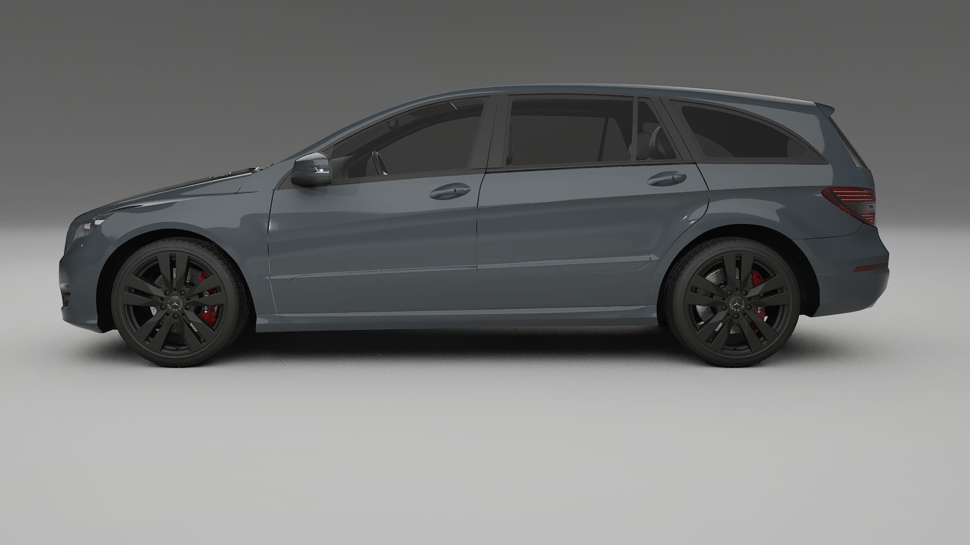 Mercedes R class W251 facelift LCI TPU Lackskyddsfilm | GRANITE Färgskiftande PPF – Komplett Förskuret Kit