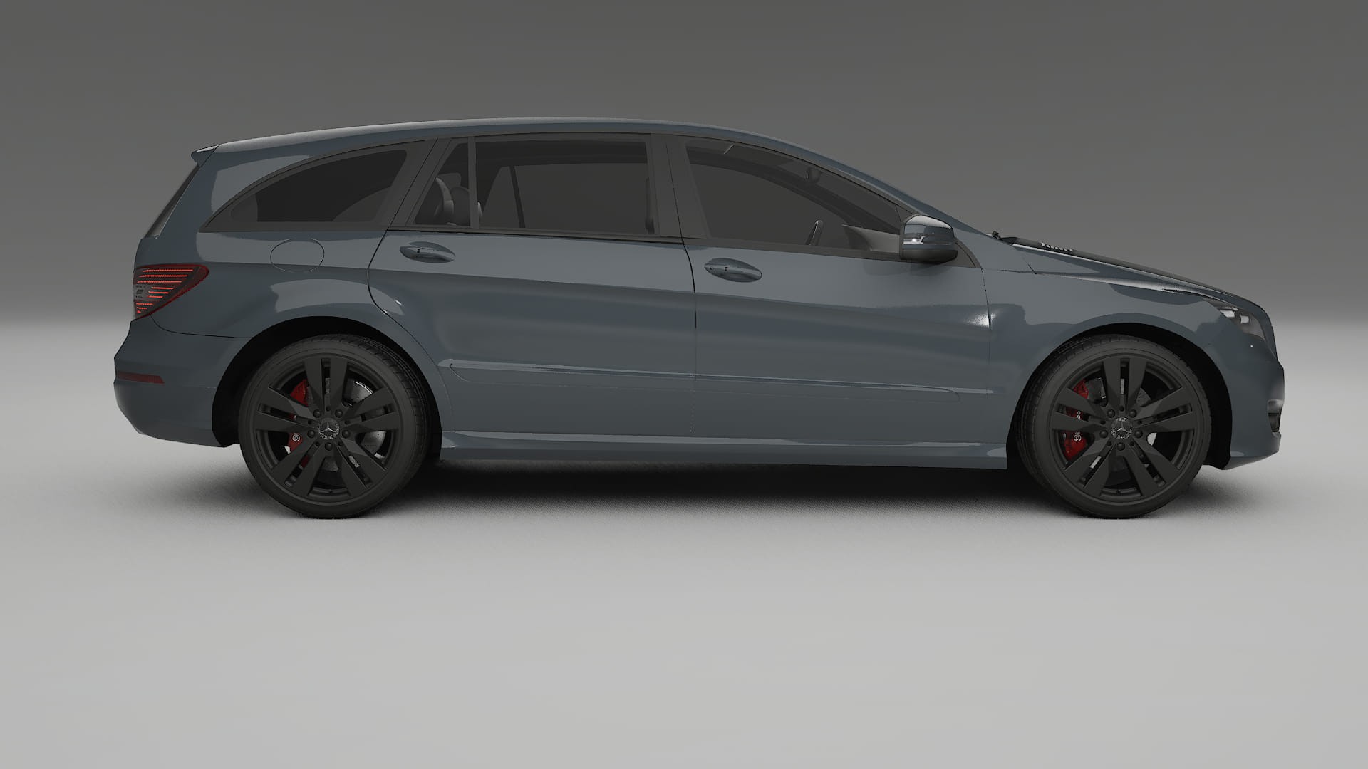 Mercedes R class W251 facelift LCI TPU Lackskyddsfilm | GRANITE Färgskiftande PPF – Komplett Förskuret Kit