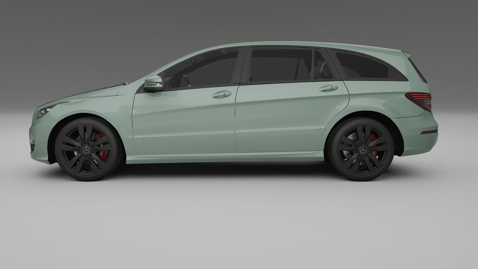 Mercedes R class W251 facelift LCI TPU Lackskyddsfilm | CINDER Färgskiftande PPF – Komplett Förskuret Kit