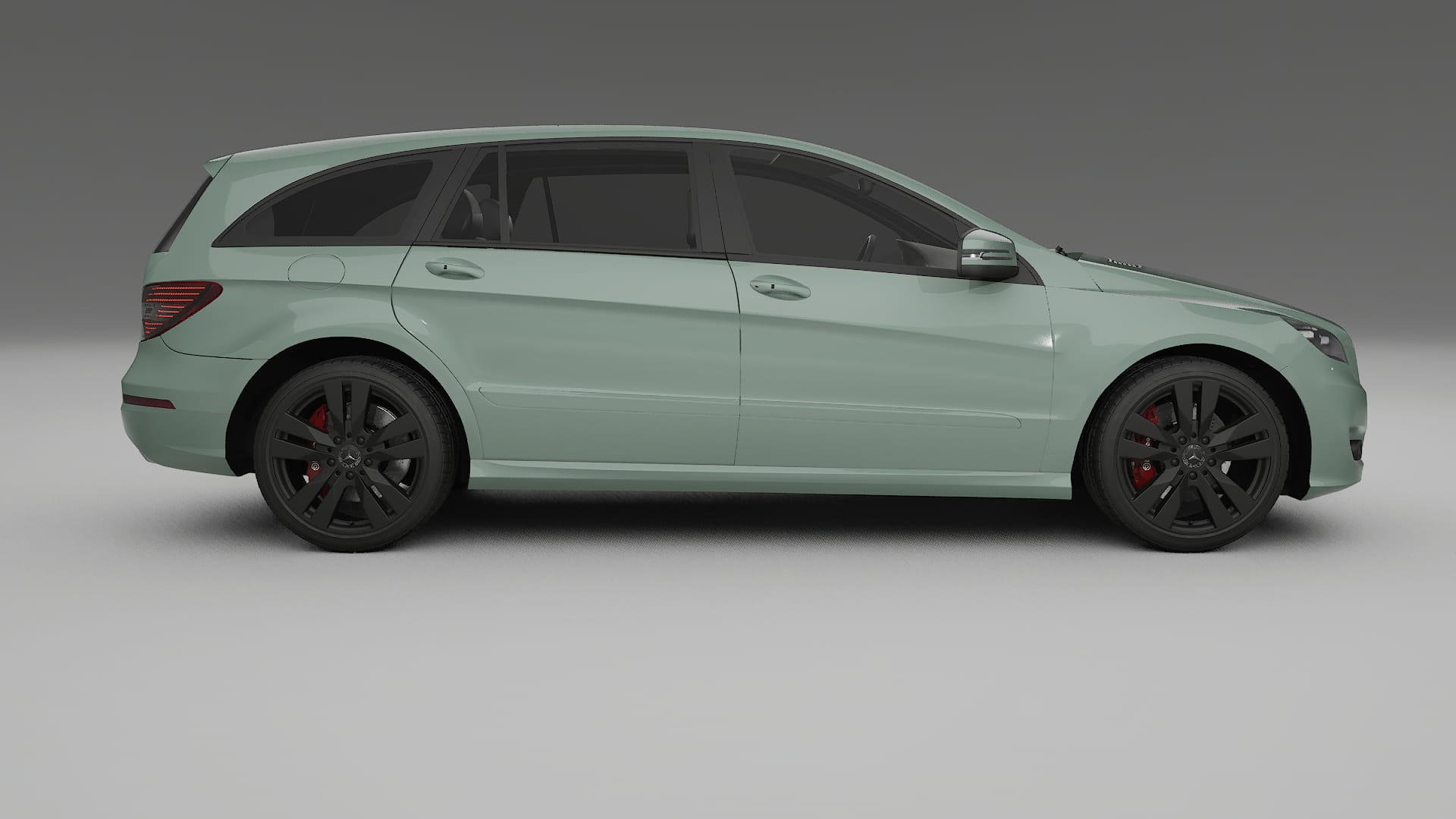 Mercedes R class W251 facelift LCI TPU Lackskyddsfilm | CINDER Färgskiftande PPF – Komplett Förskuret Kit