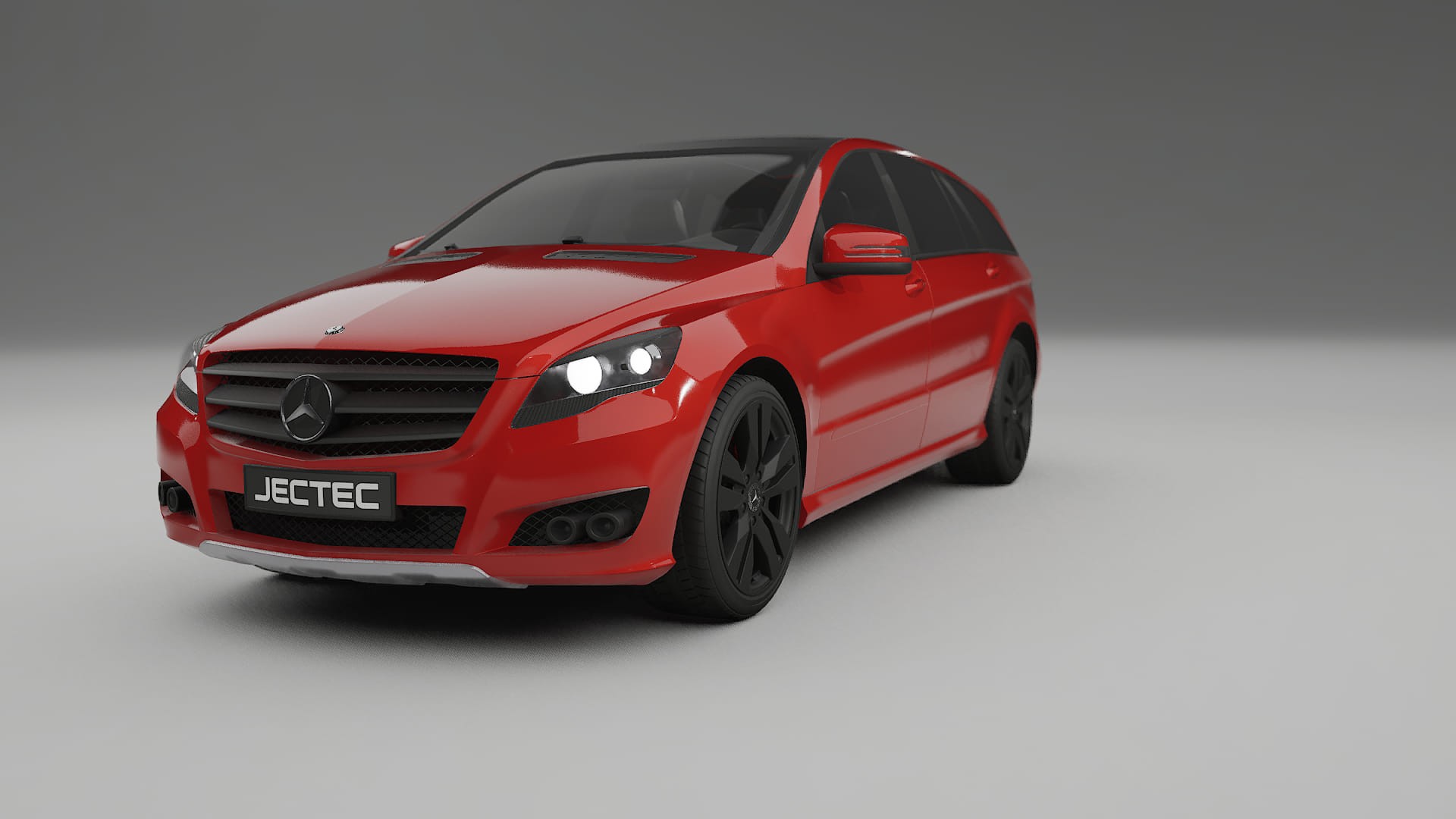 Mercedes R class W251 facelift LCI TPU Lackskyddsfilm | BLAZE Färgskiftande PPF – Komplett Förskuret Kit