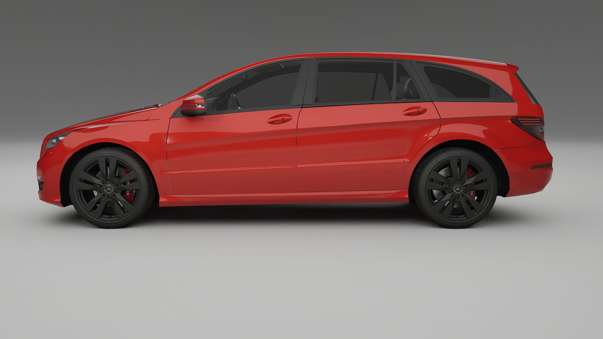 Mercedes R class W251 facelift LCI TPU Lackskyddsfilm | BLAZE Färgskiftande PPF – Komplett Förskuret Kit