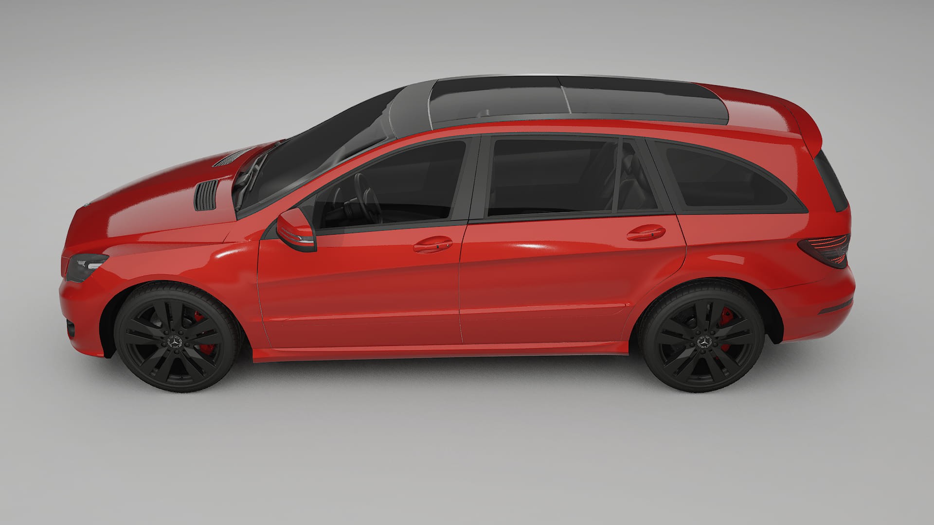 Mercedes R class W251 facelift LCI TPU Lackskyddsfilm | BLAZE Färgskiftande PPF – Komplett Förskuret Kit