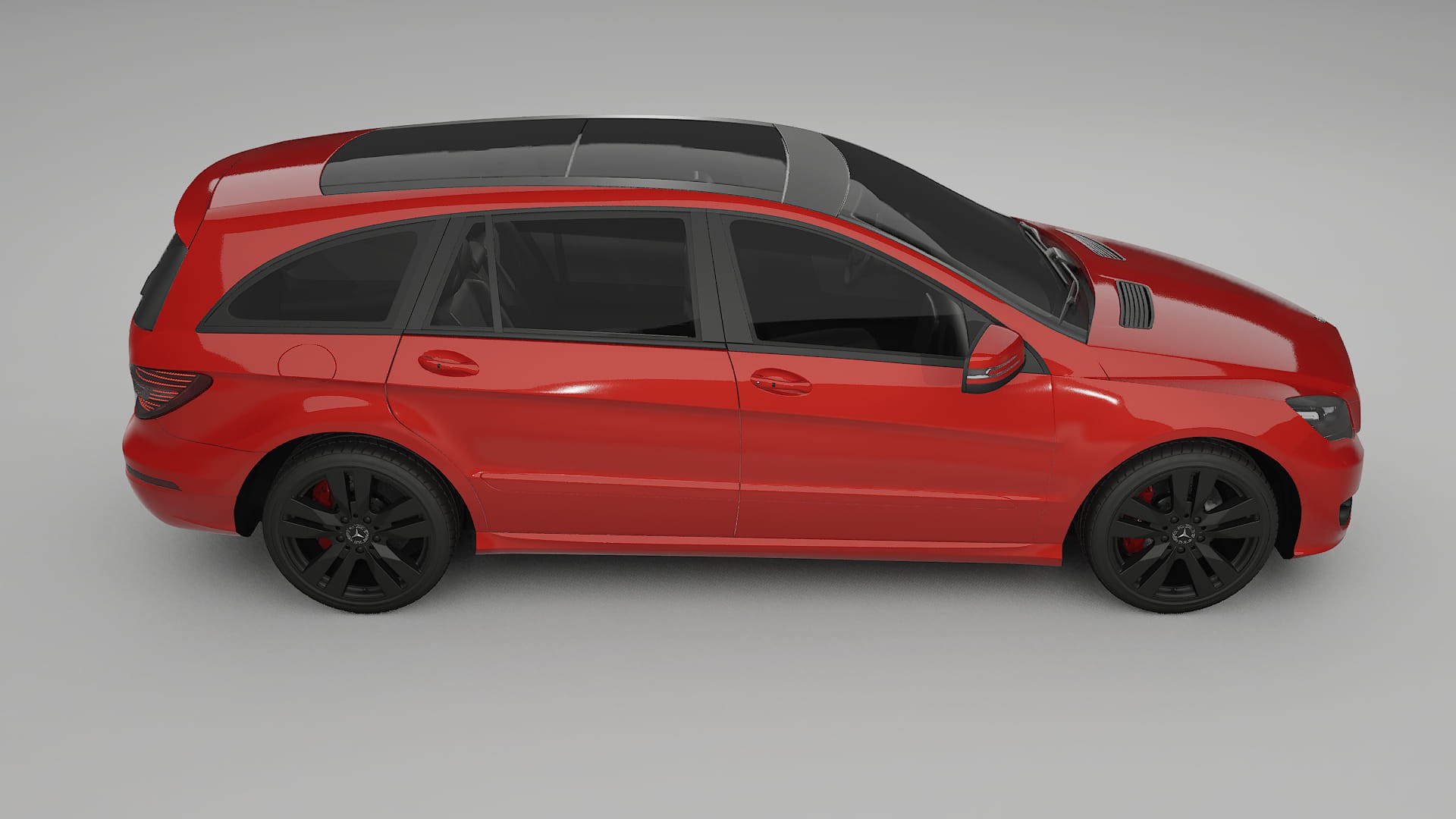 Mercedes R class W251 facelift LCI TPU Lackskyddsfilm | BLAZE Färgskiftande PPF – Komplett Förskuret Kit