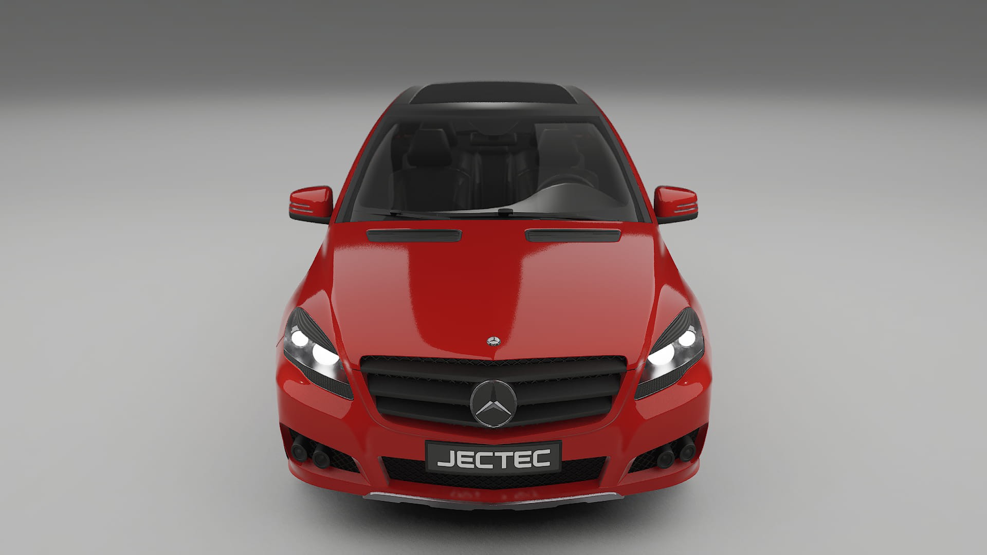 Mercedes R class W251 facelift LCI TPU Lackskyddsfilm | BLAZE Färgskiftande PPF – Komplett Förskuret Kit