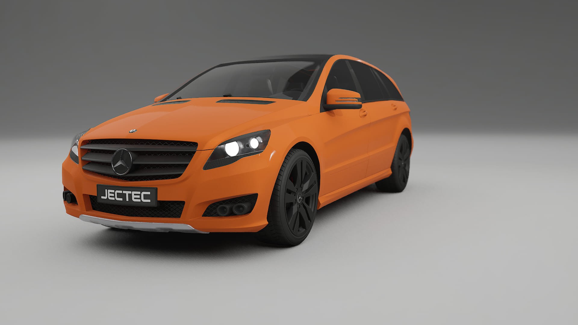 Mercedes R class W251 facelift LCI TPU Lackskyddsfilm | ROCKET Färgskiftande PPF – Komplett Förskuret Kit