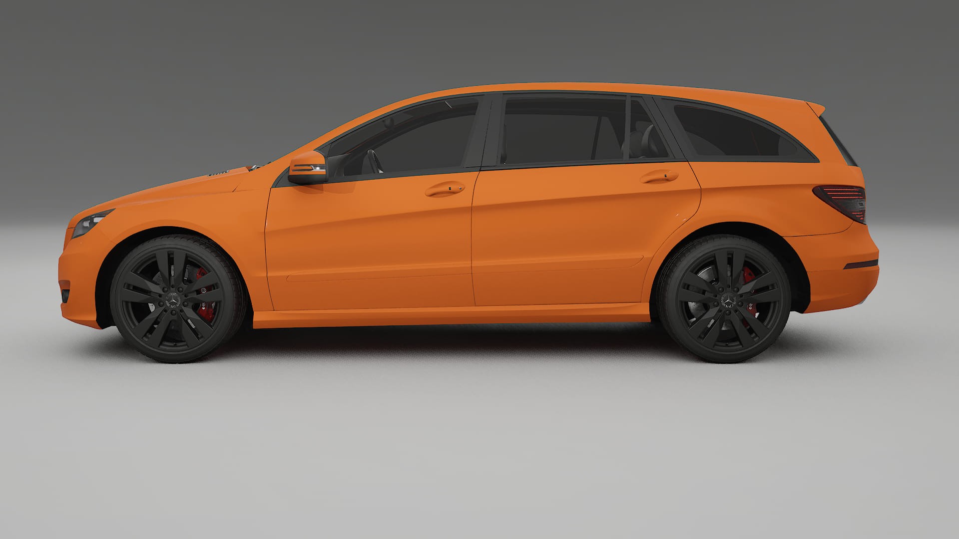 Mercedes R class W251 facelift LCI TPU Lackskyddsfilm | ROCKET Färgskiftande PPF – Komplett Förskuret Kit