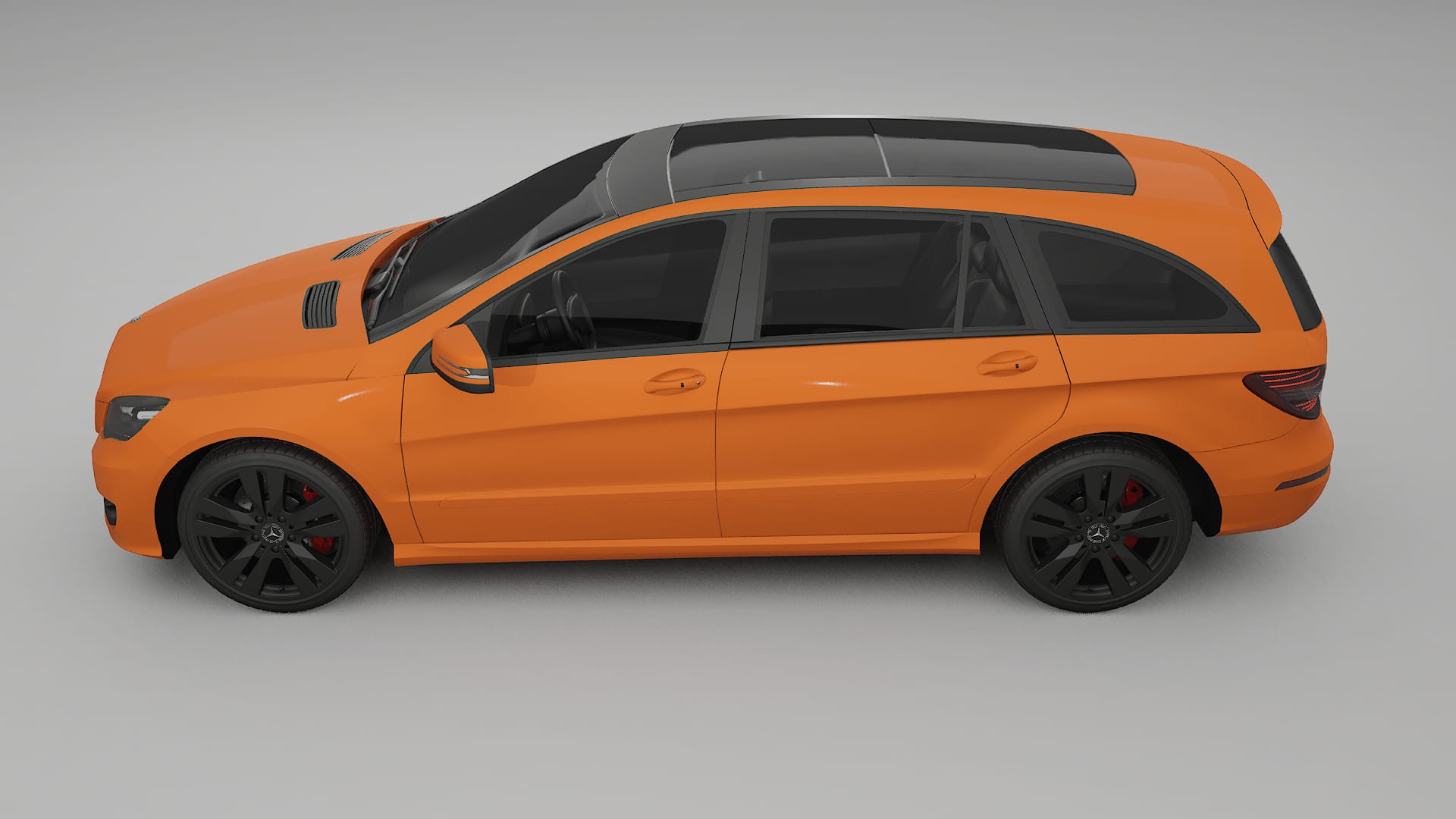 Mercedes R class W251 facelift LCI TPU Lackskyddsfilm | ROCKET Färgskiftande PPF – Komplett Förskuret Kit