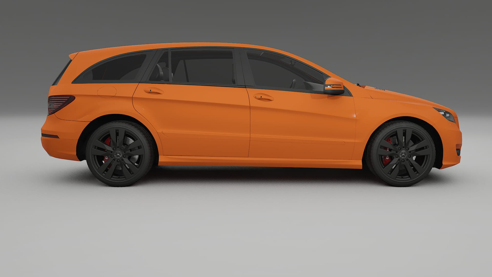 Mercedes R class W251 facelift LCI TPU Lackskyddsfilm | ROCKET Färgskiftande PPF – Komplett Förskuret Kit