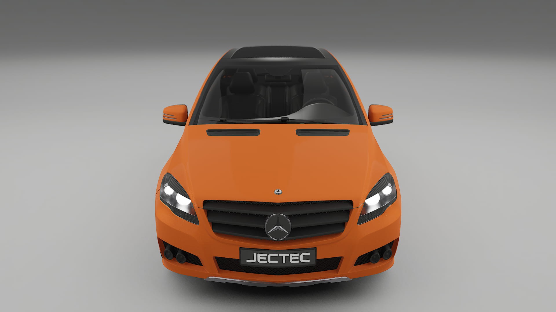 Mercedes R class W251 facelift LCI TPU Lackskyddsfilm | ROCKET Färgskiftande PPF – Komplett Förskuret Kit