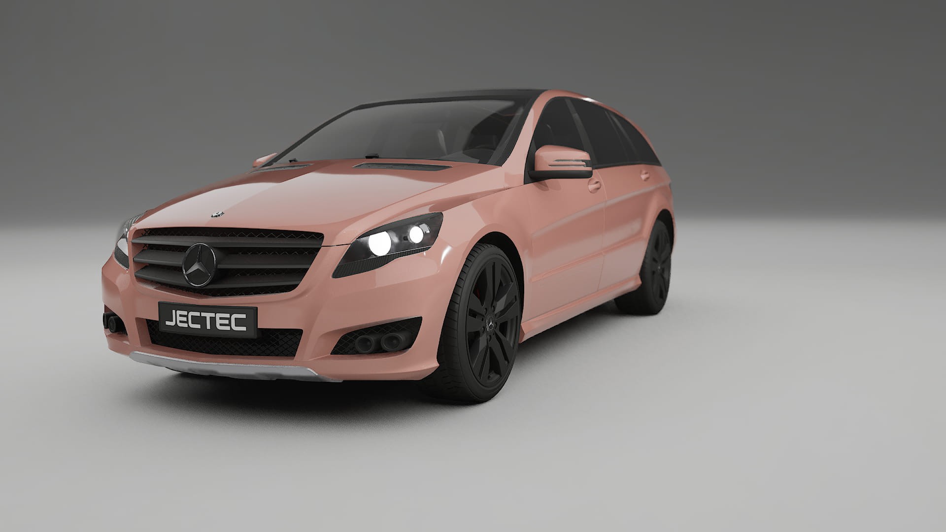 Mercedes R class W251 facelift LCI TPU Lackskyddsfilm | BLUSH Färgskiftande PPF – Komplett Förskuret Kit