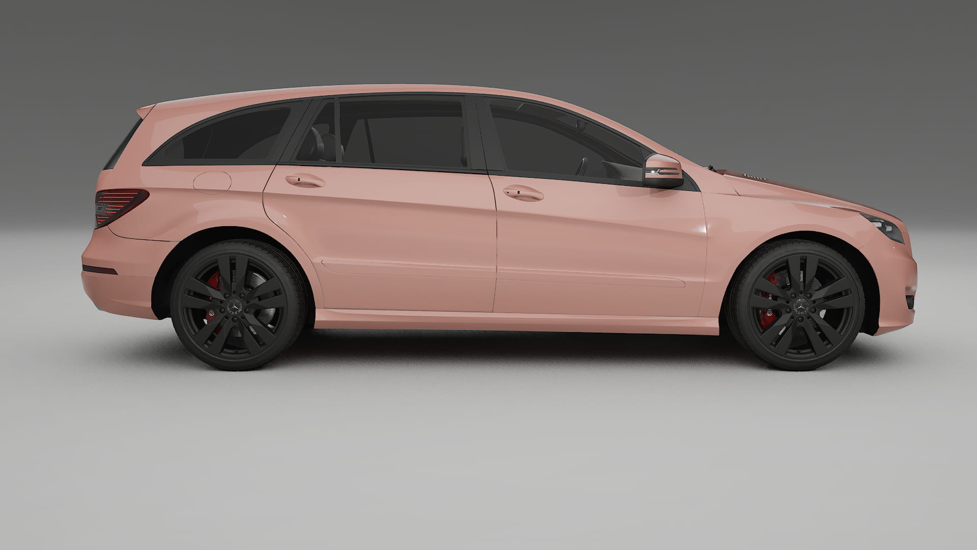 Mercedes R class W251 facelift LCI TPU Lackskyddsfilm | BLUSH Färgskiftande PPF – Komplett Förskuret Kit