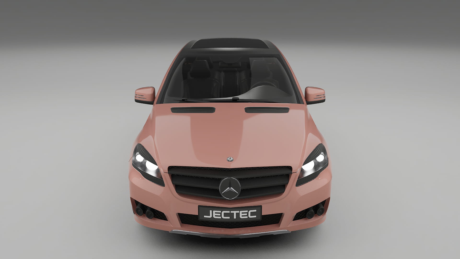 Mercedes R class W251 facelift LCI TPU Lackskyddsfilm | BLUSH Färgskiftande PPF – Komplett Förskuret Kit