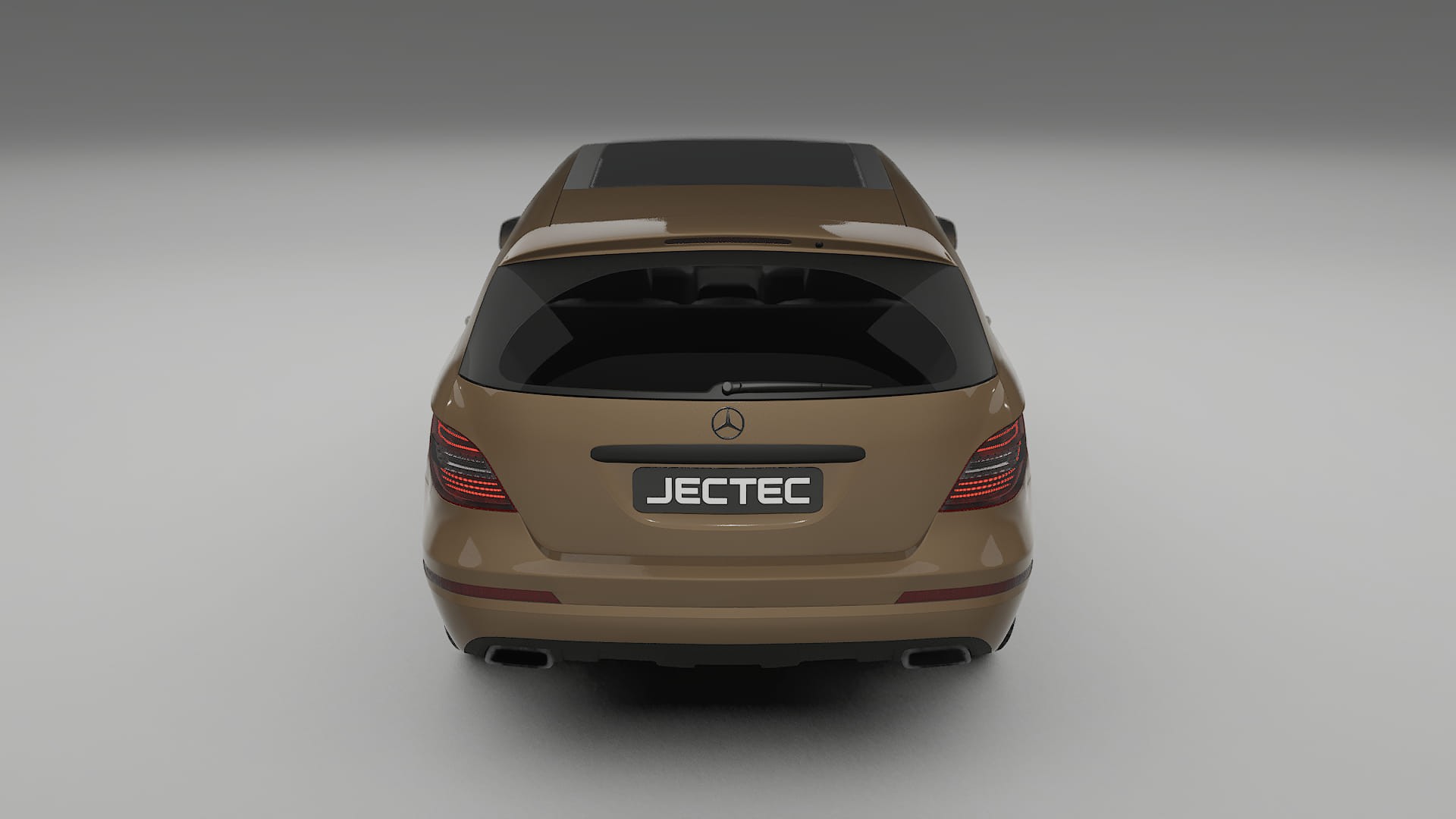 Mercedes R class W251 facelift LCI TPU Lackskyddsfilm | SAHARA Färgskiftande PPF – Komplett Förskuret Kit