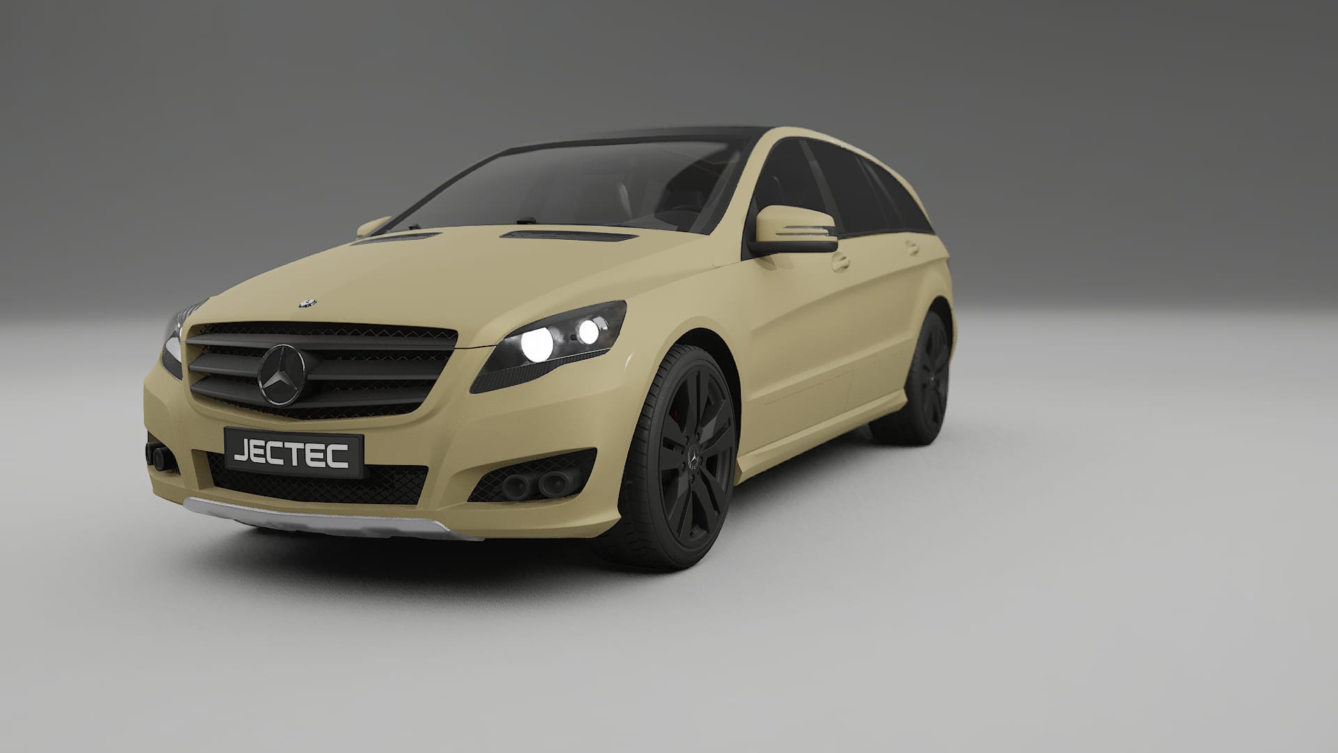 Mercedes R class W251 facelift LCI TPU Lackskyddsfilm | SAND Färgskiftande PPF – Komplett Förskuret Kit