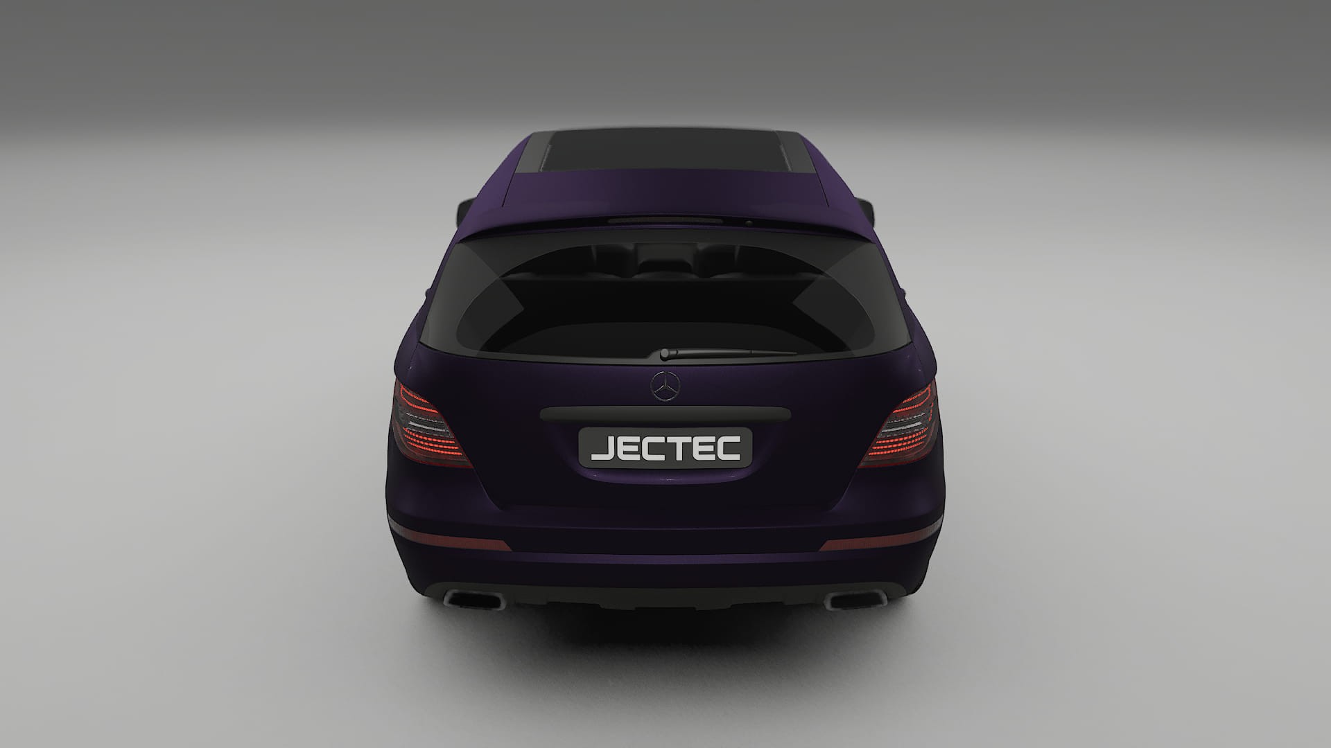 Mercedes R class W251 facelift LCI TPU Lackskyddsfilm | VIOLET Färgskiftande PPF – Komplett Förskuret Kit